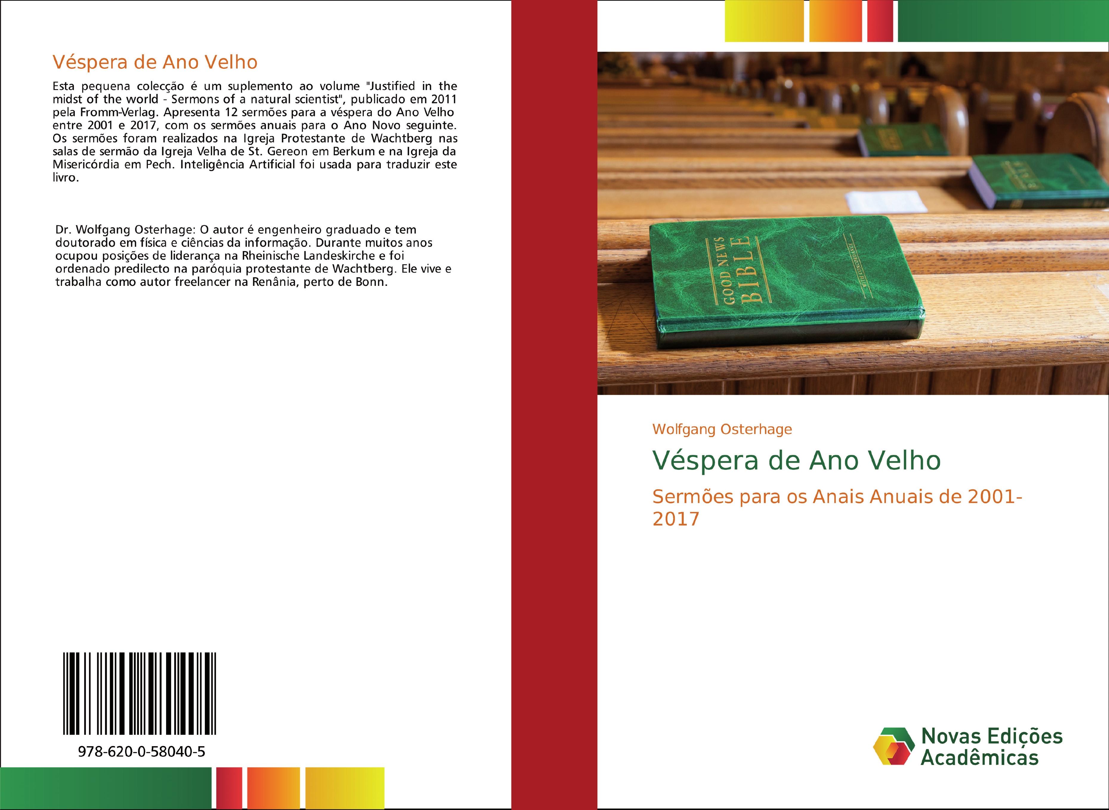 Vorderes Coverbild Véspera de Ano Velho