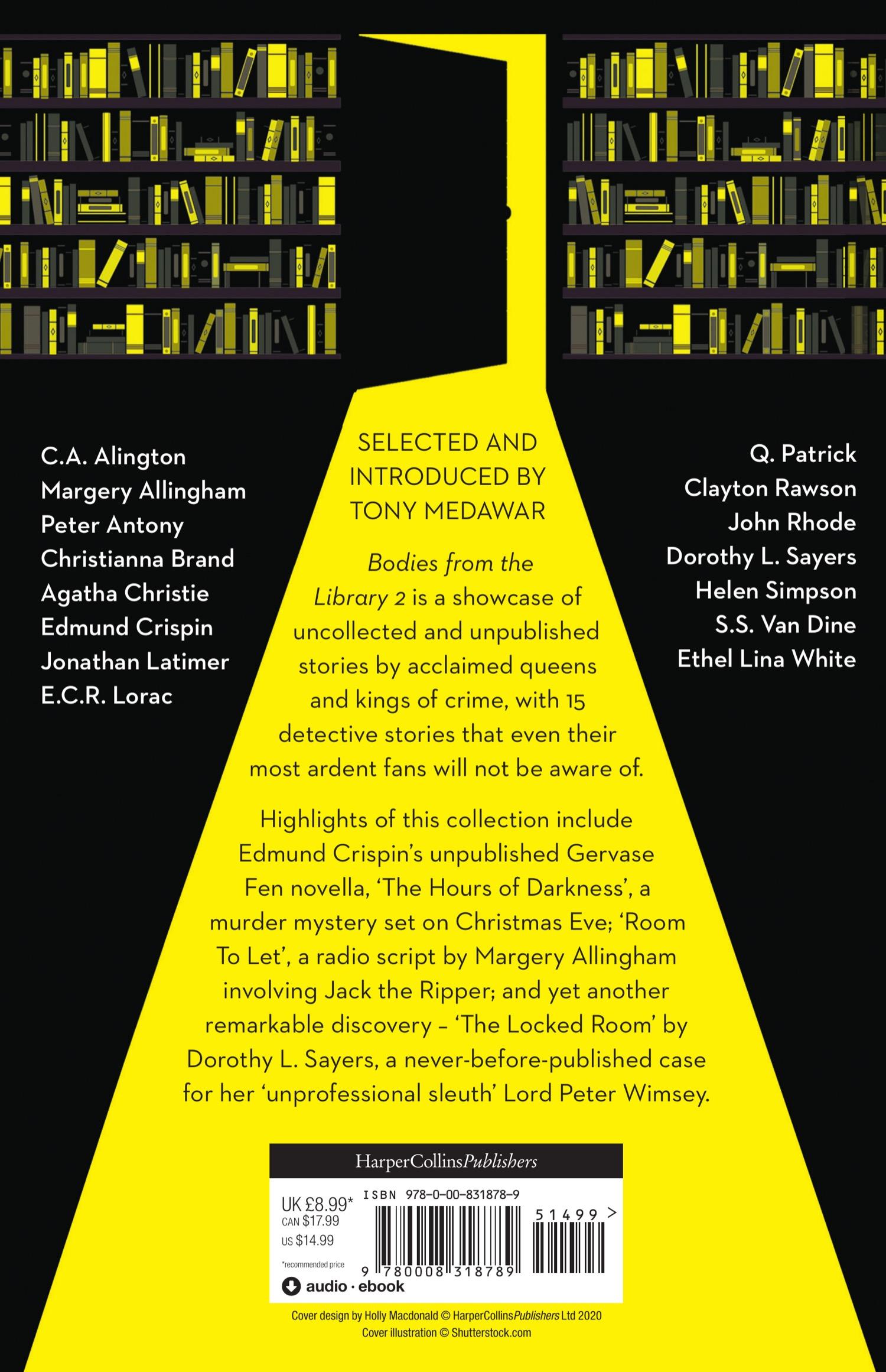 Rückseitencover Bodies from the Library 2