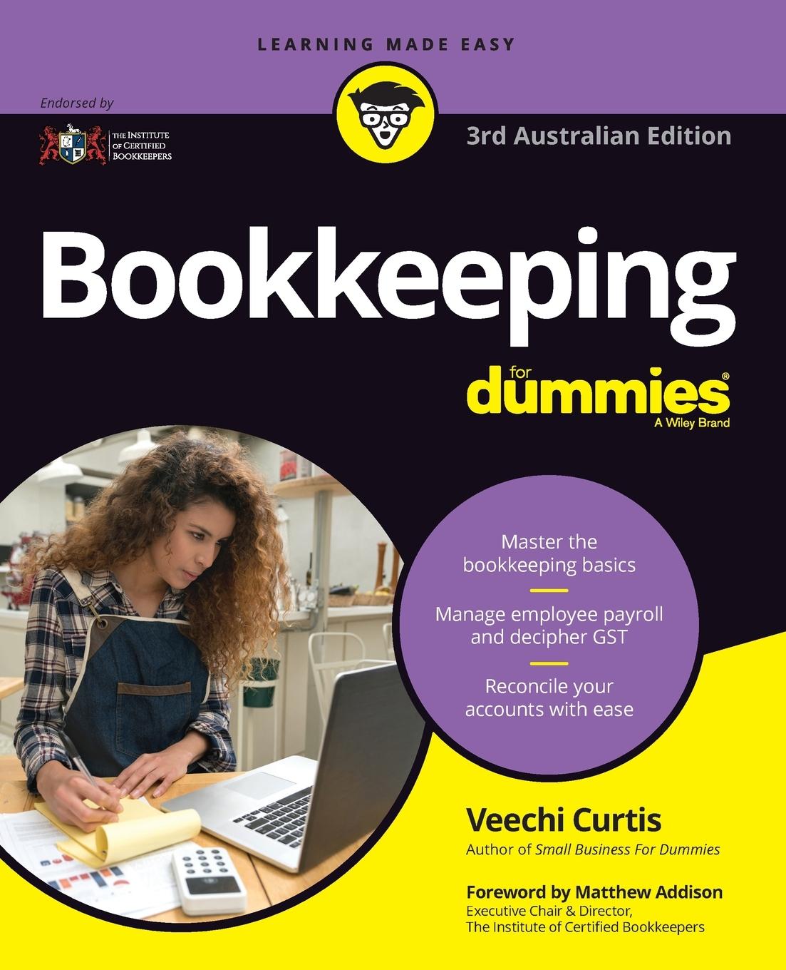 Vorderes Coverbild Bookkeeping for Dummies - Australia