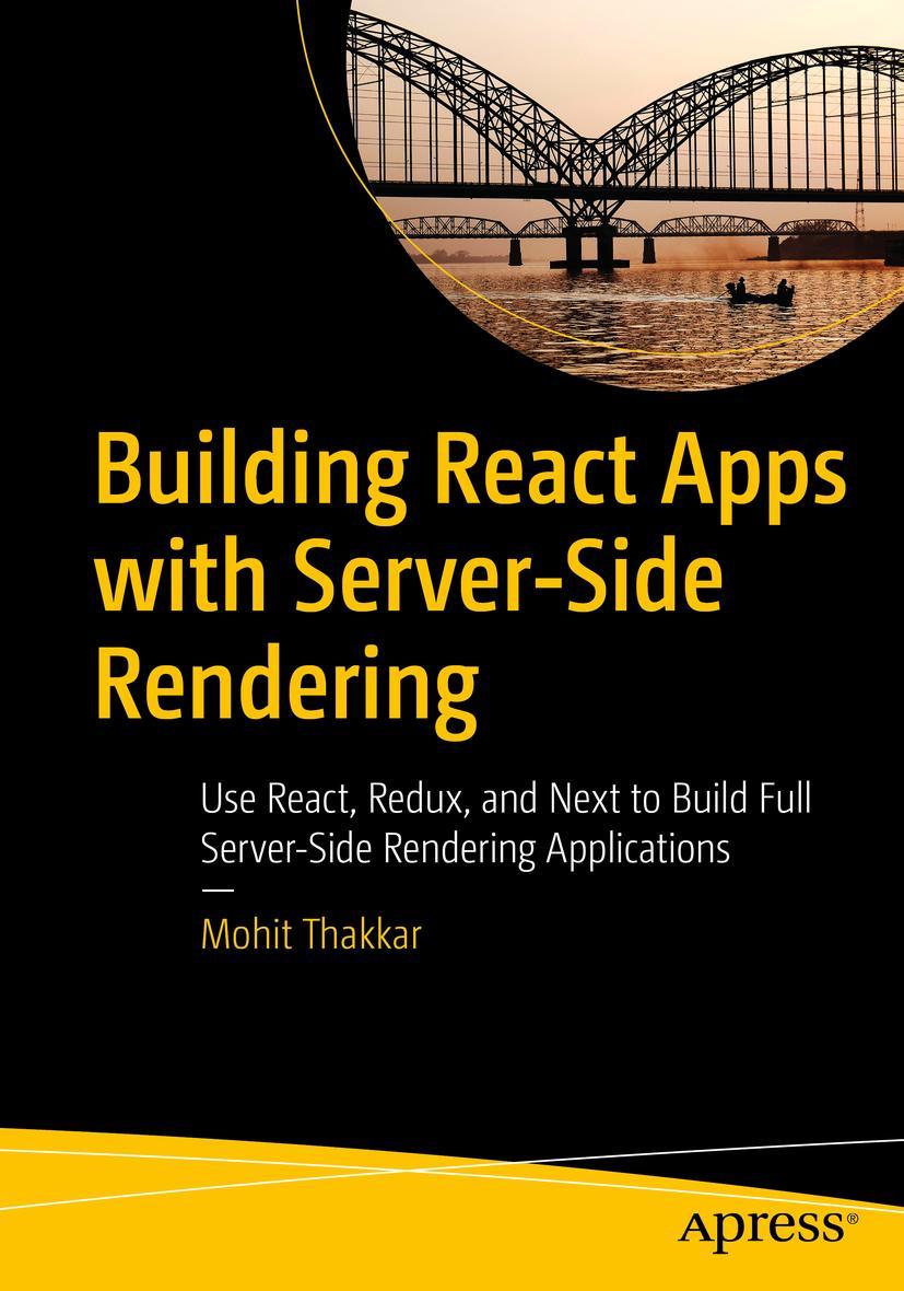 Vorderes Coverbild Building React Apps with Server-Side Rendering