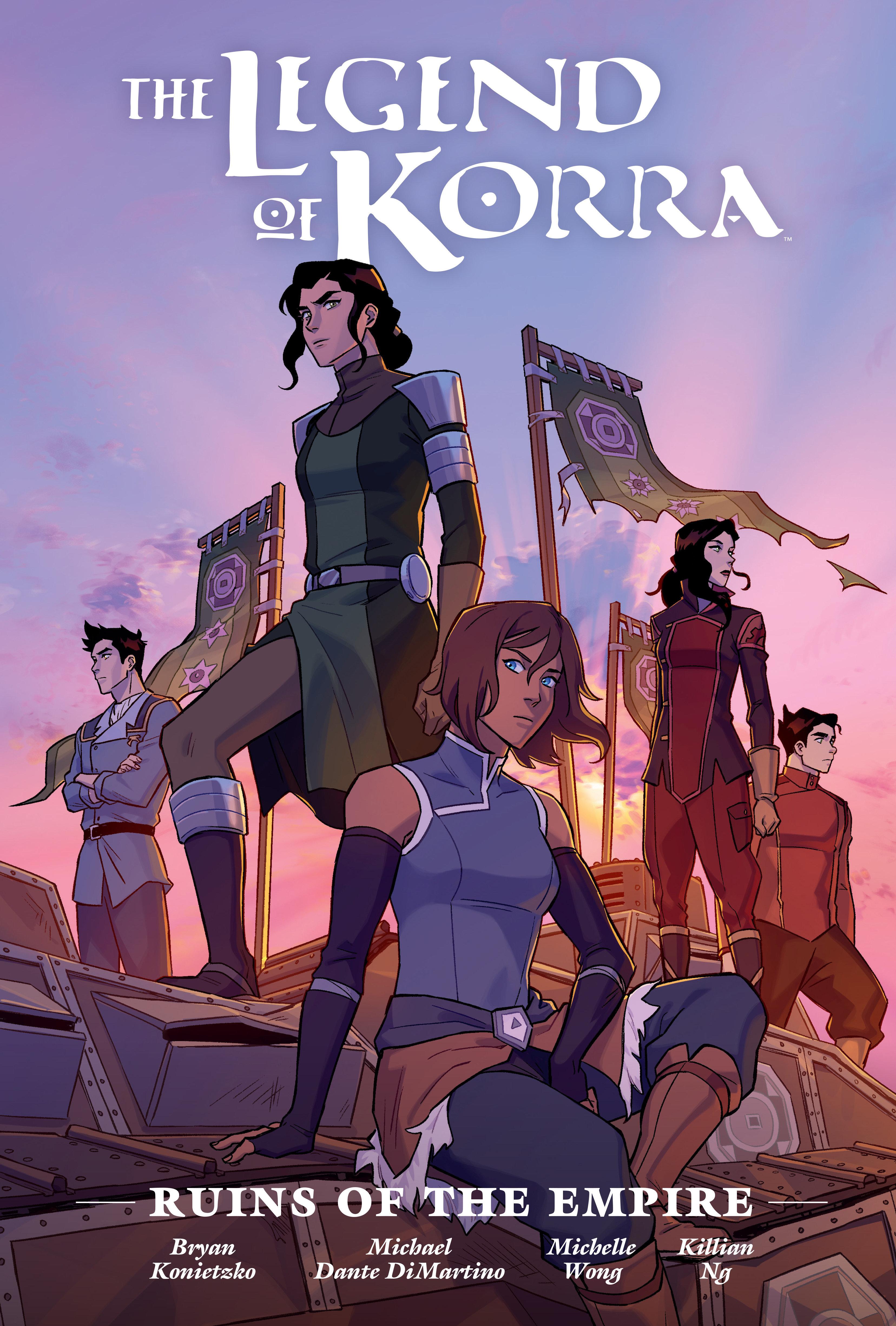 Vorderes Coverbild The Legend of Korra: Ruins of the Empire Library Edition