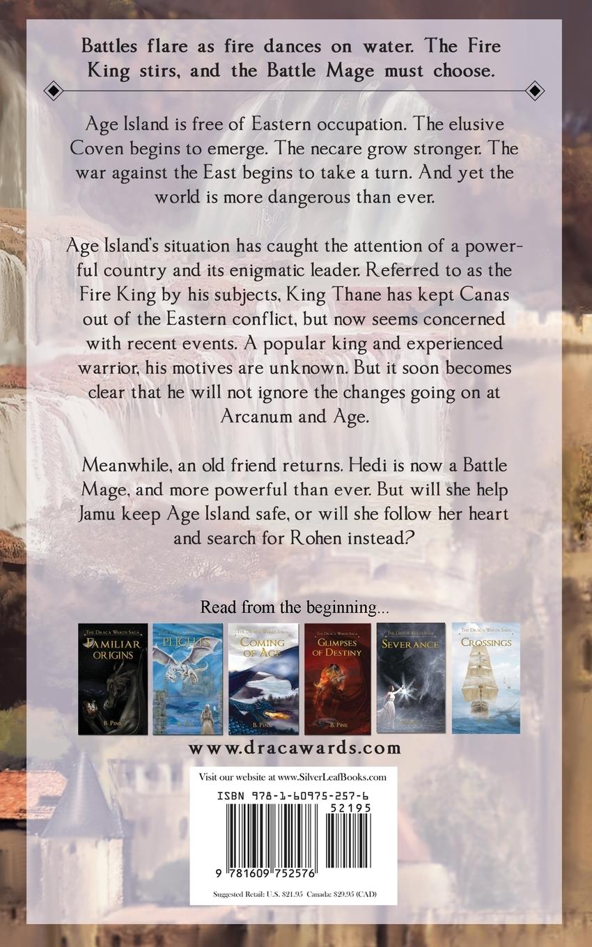 Rückseitencover The Fire King and the Battle Mage