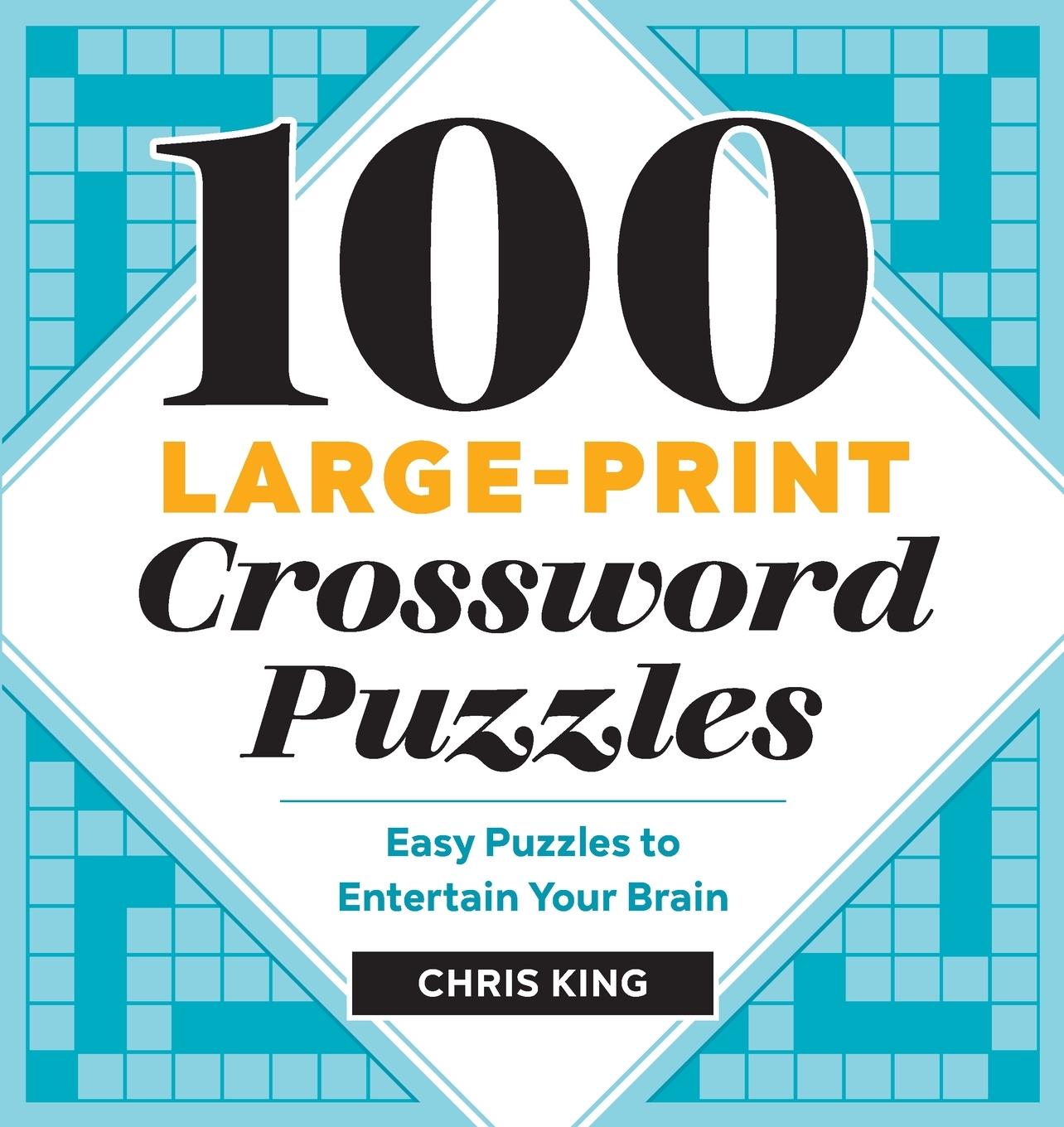 Vorderes Coverbild 100 Large-Print Crossword Puzzles