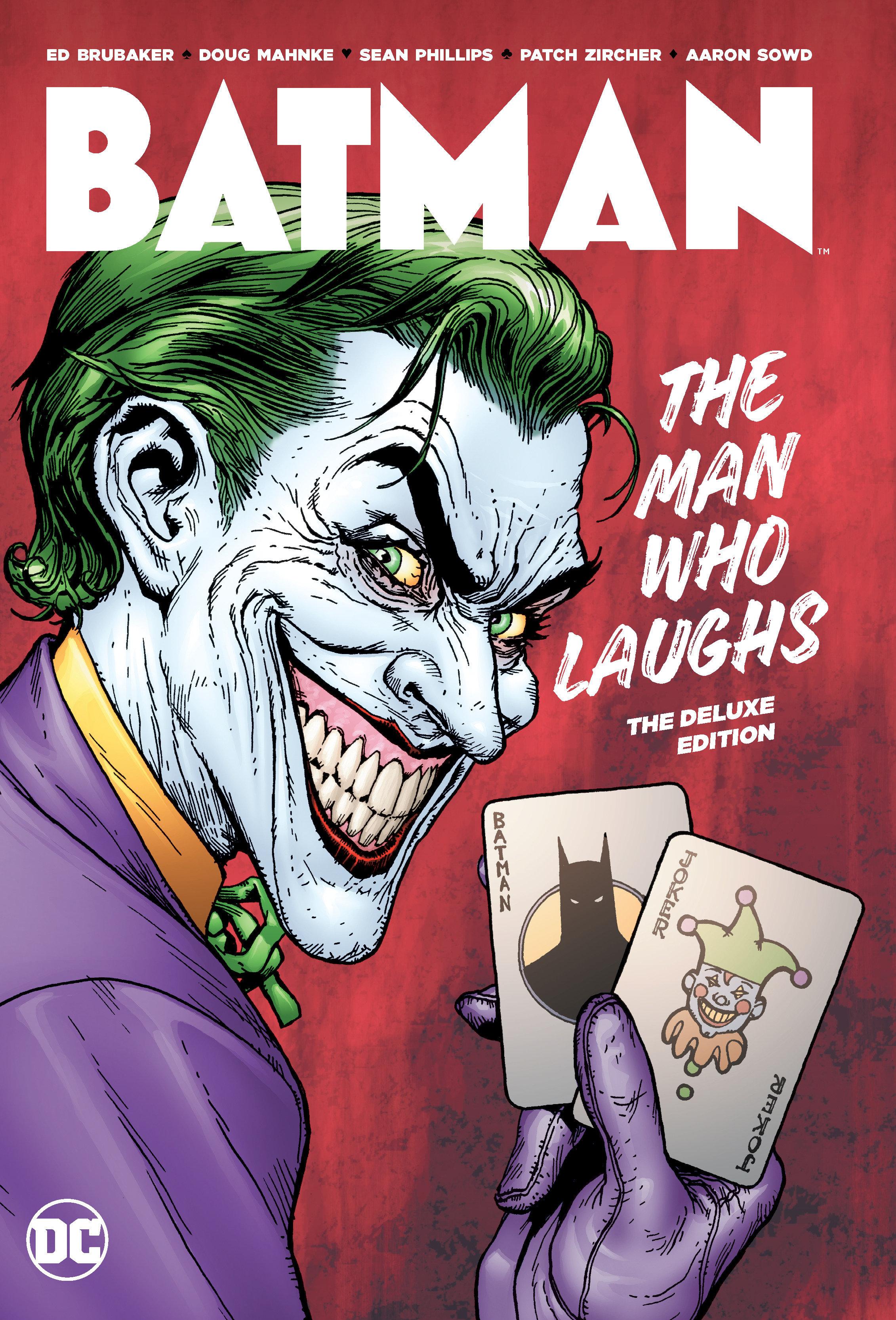Vorderes Coverbild Batman: The Man Who Laughs Deluxe Edition