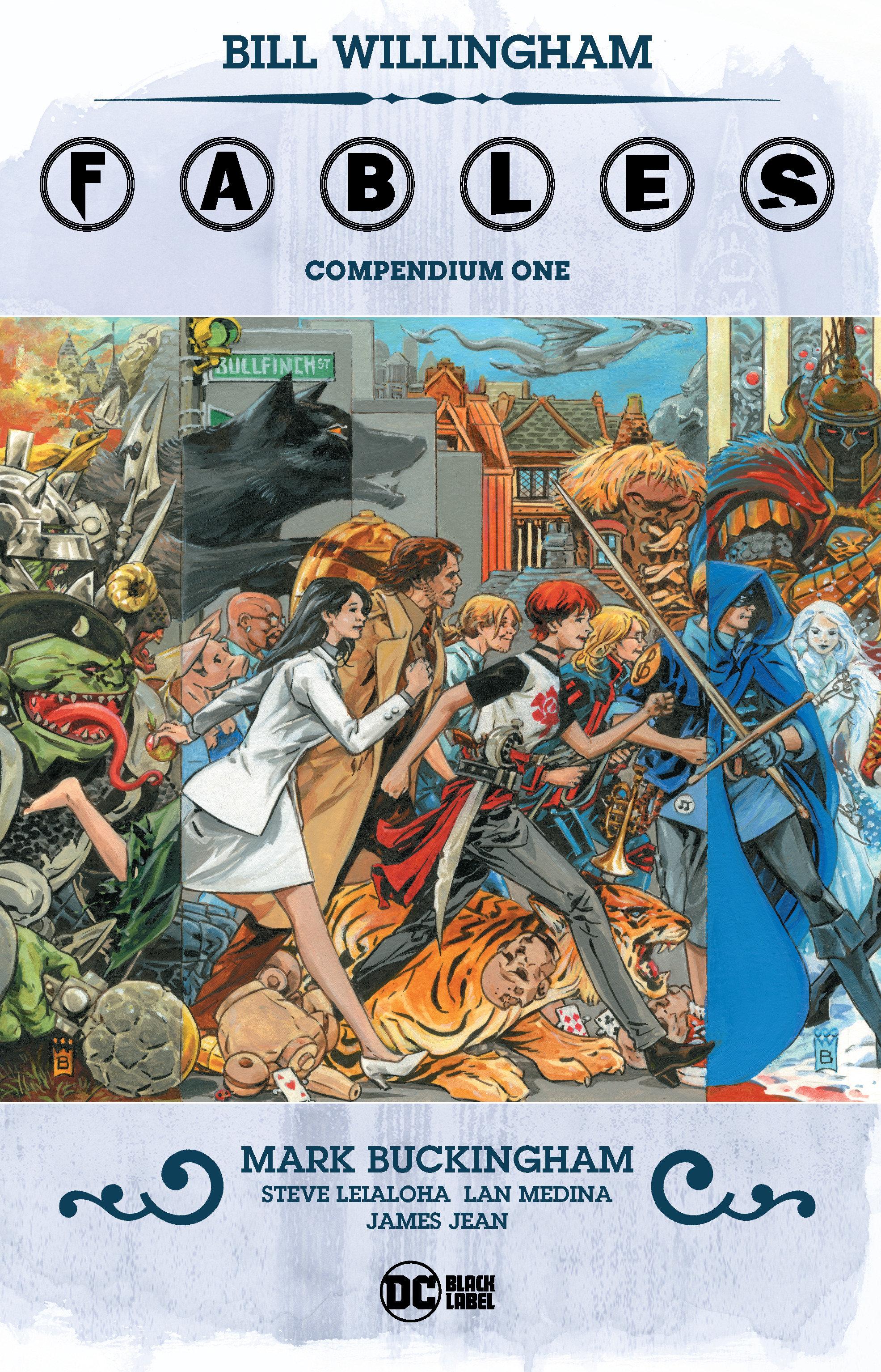 Vorderes Coverbild Fables Compendium One