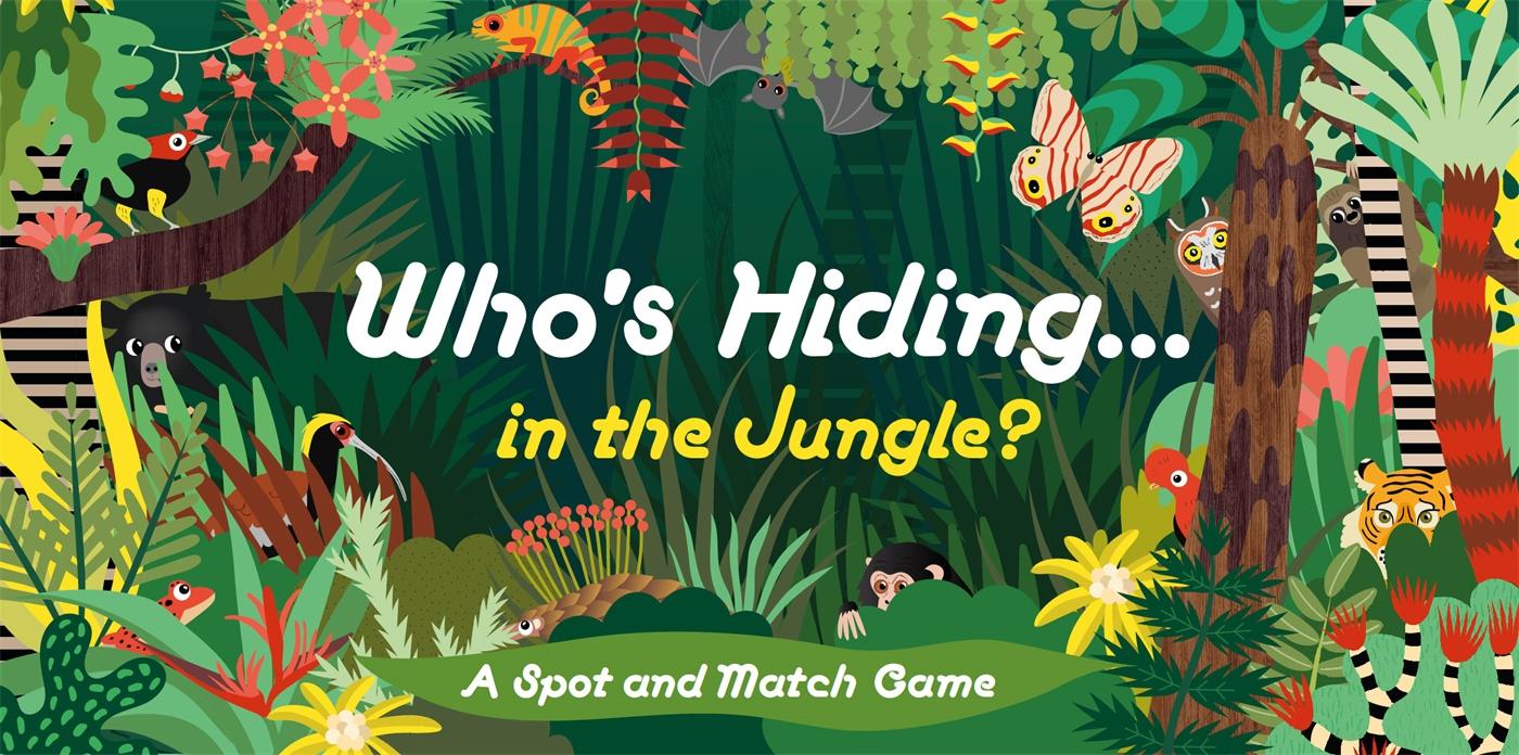 Vorderes Coverbild Who's Hiding in the Jungle?