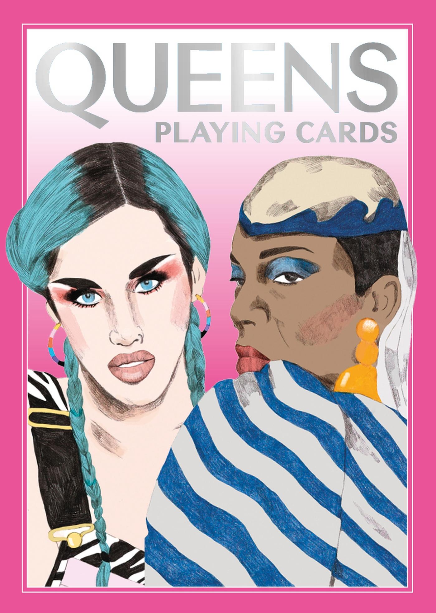 Vorderes Coverbild Queens: Drag Queen Playing Cards