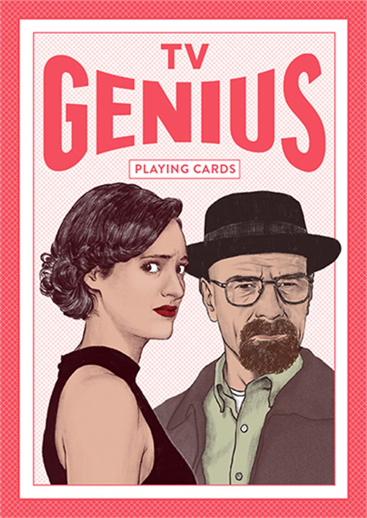 Vorderes Coverbild Genius TV Playing Cards