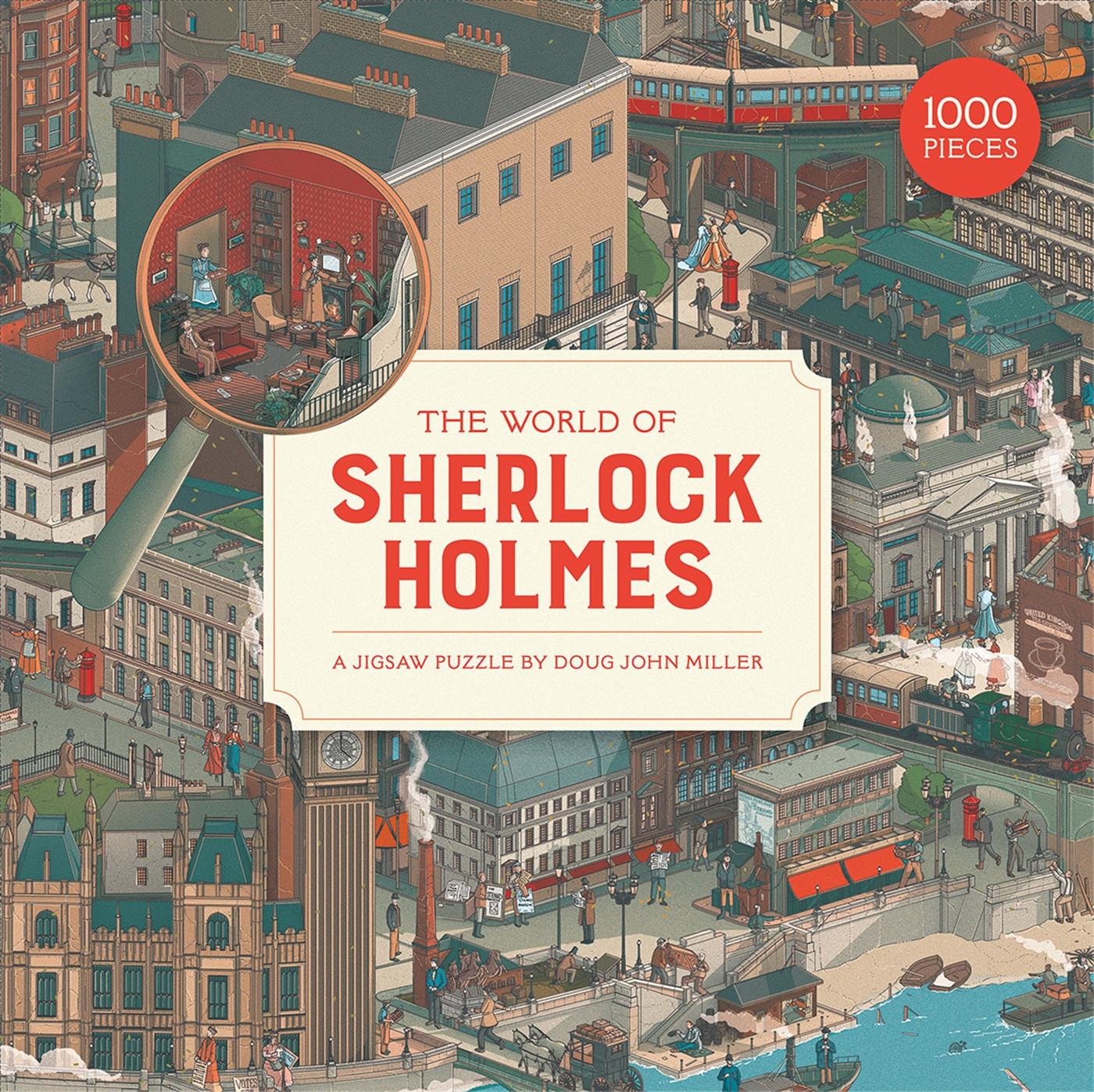 Vorderes Coverbild The World of Sherlock Holmes 1000 Piece Puzzle