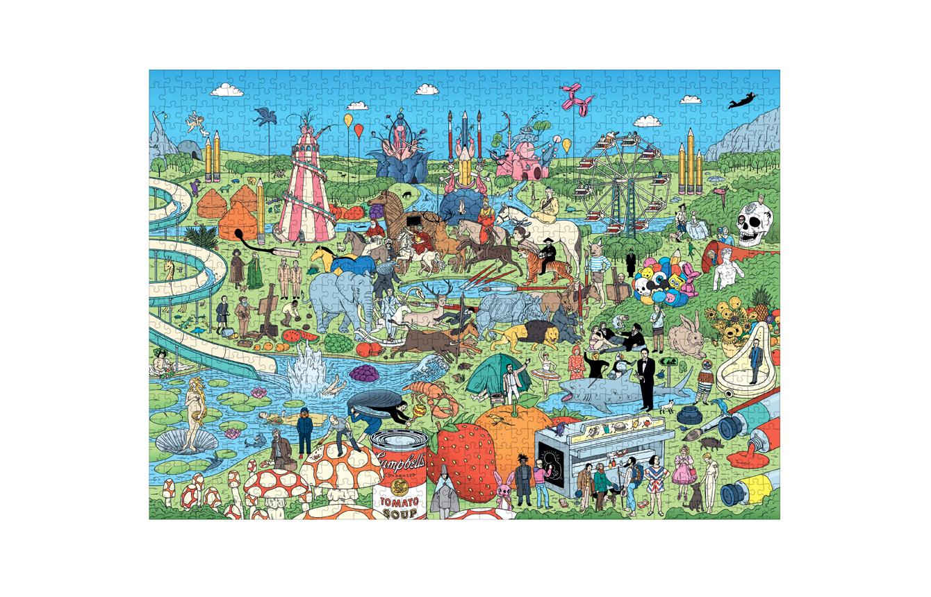 Beispielinhalt (Bild) Pop Art Puzzle 1000 Piece Puzzle