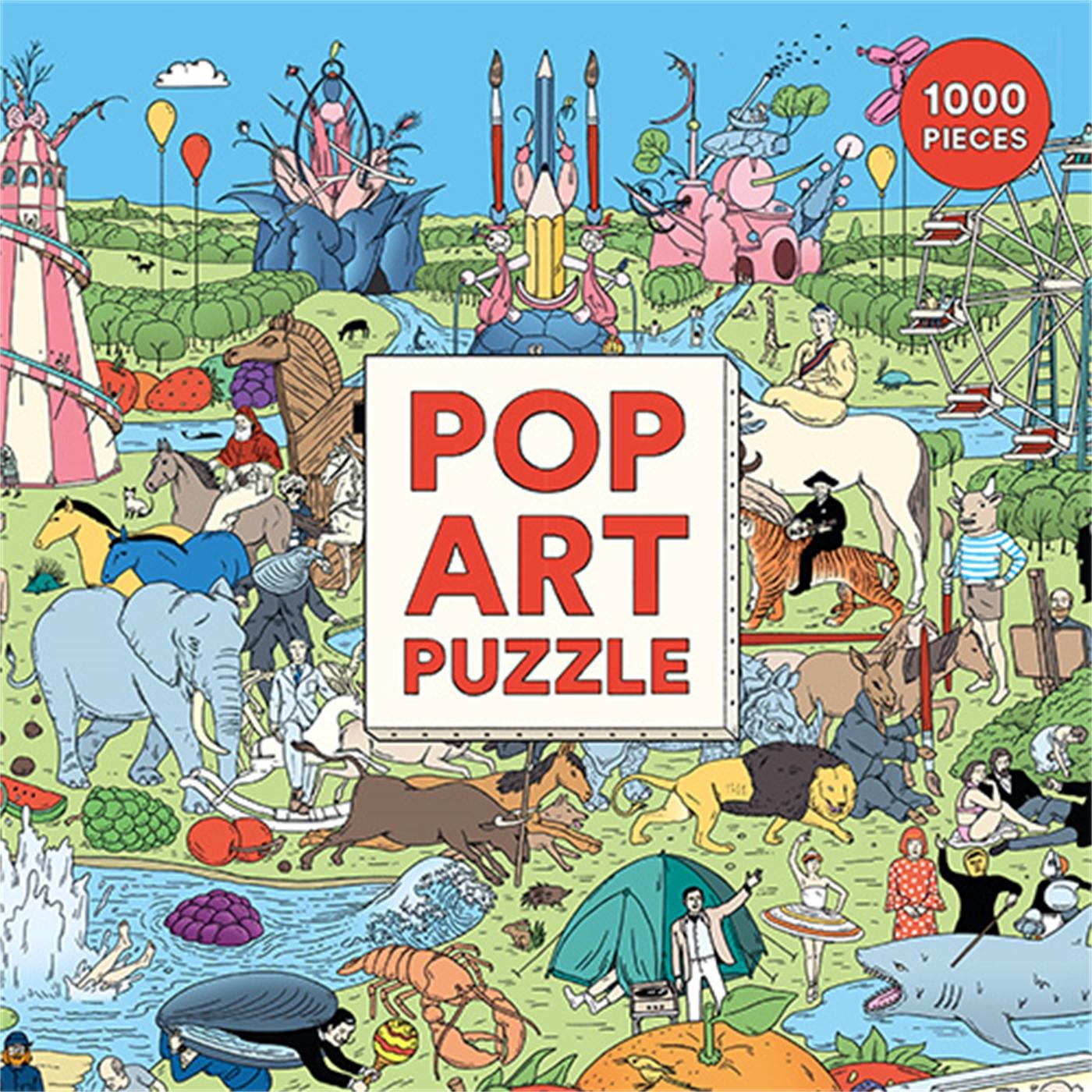 Vorderes Coverbild Pop Art Puzzle 1000 Piece Puzzle