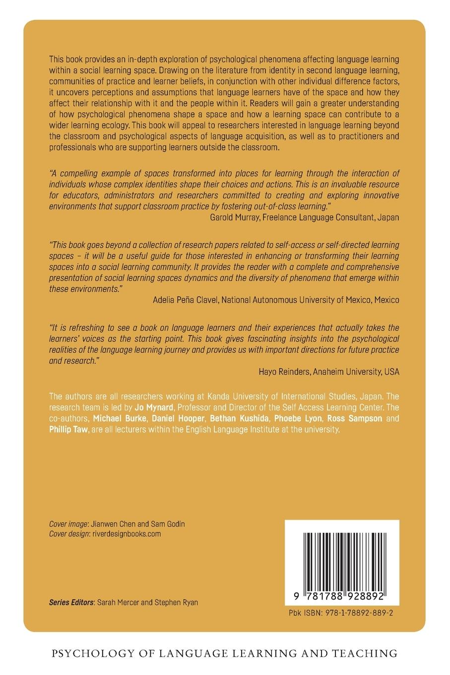 Rückseitencover Dynamics of a Social Language Learning Community