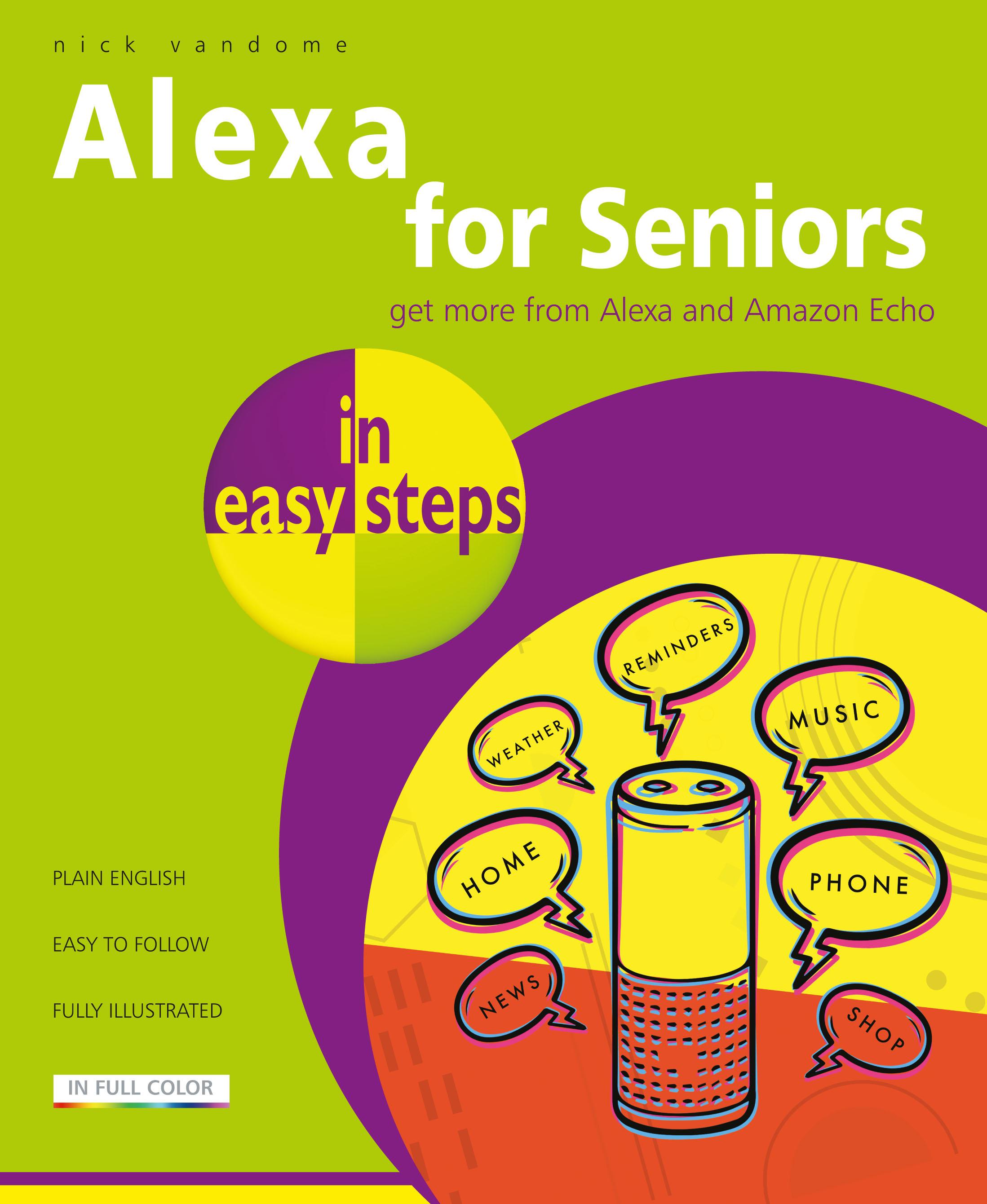 Vorderes Coverbild Alexa for Seniors in Easy Steps