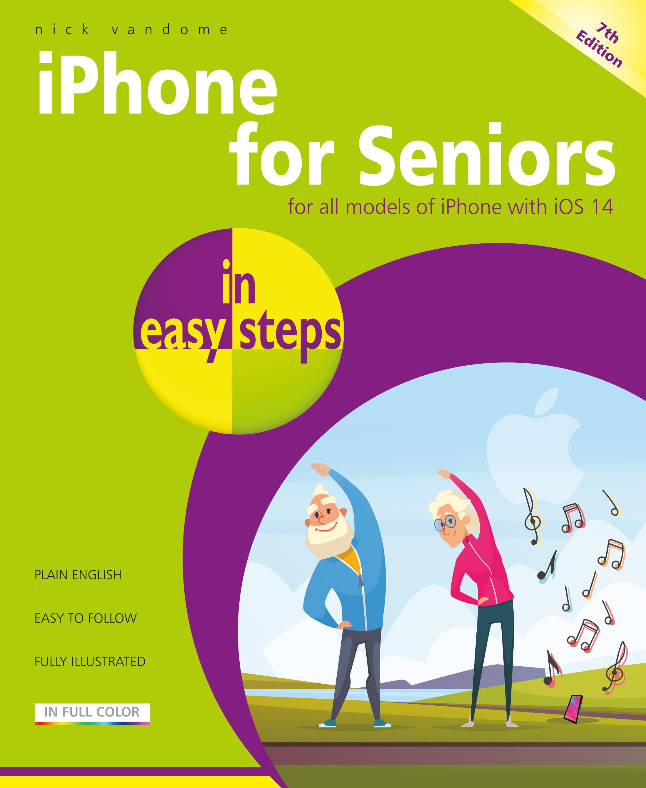 Vorderes Coverbild iPhone for Seniors in Easy Steps
