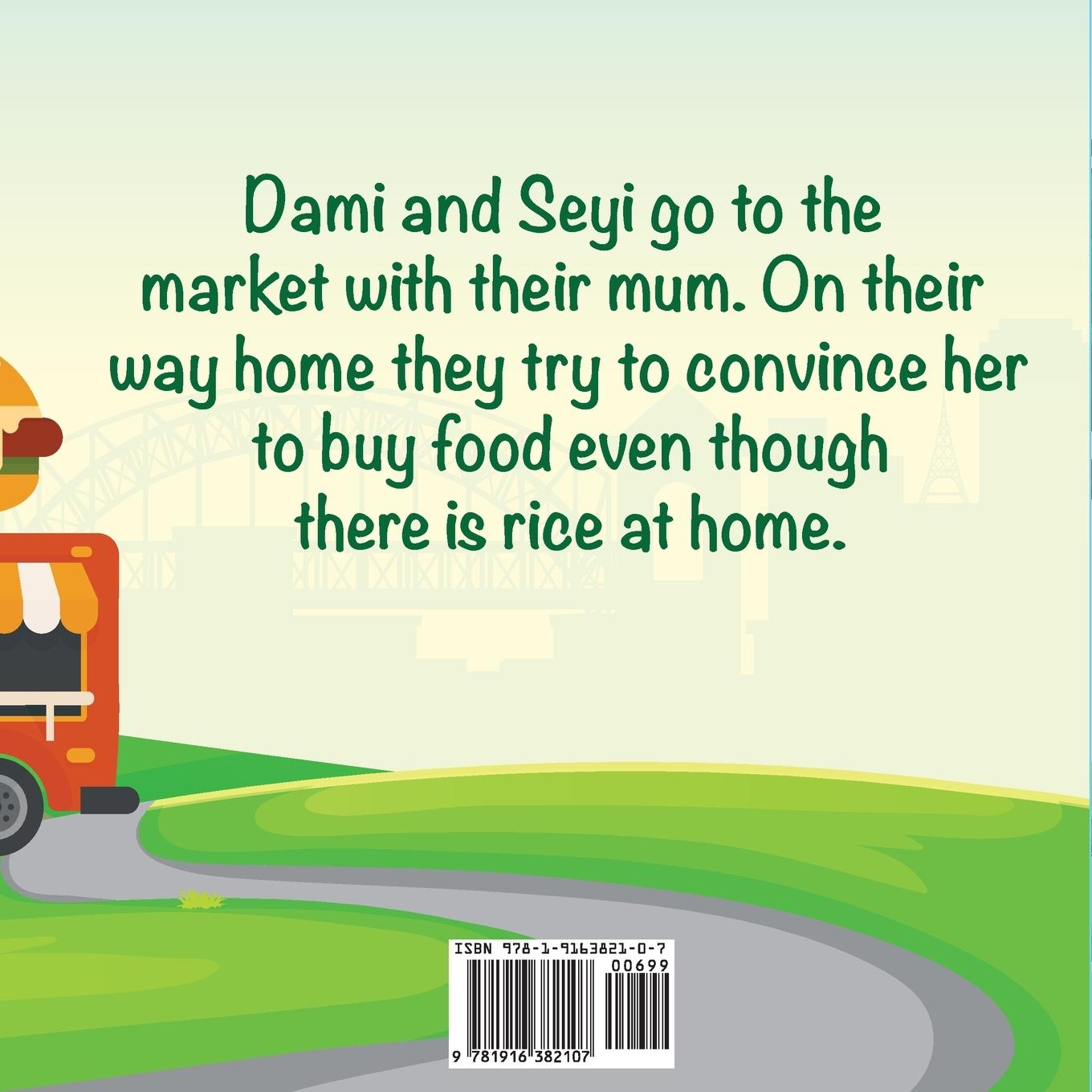 Rückseitencover There's Rice At Home (Yoruba)