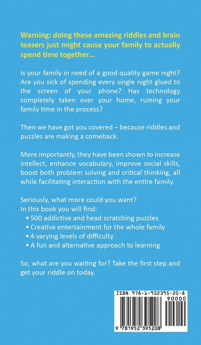 Rückseitencover Tough Riddles for Smart Kids