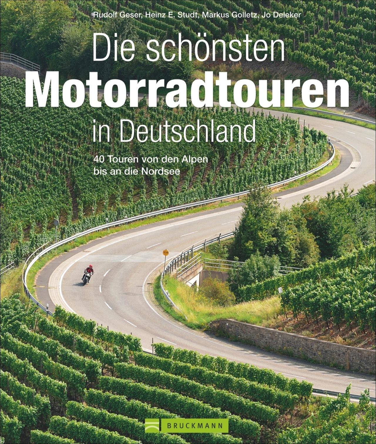Vorderes Coverbild Die schönsten Motorradtouren in Deutschland