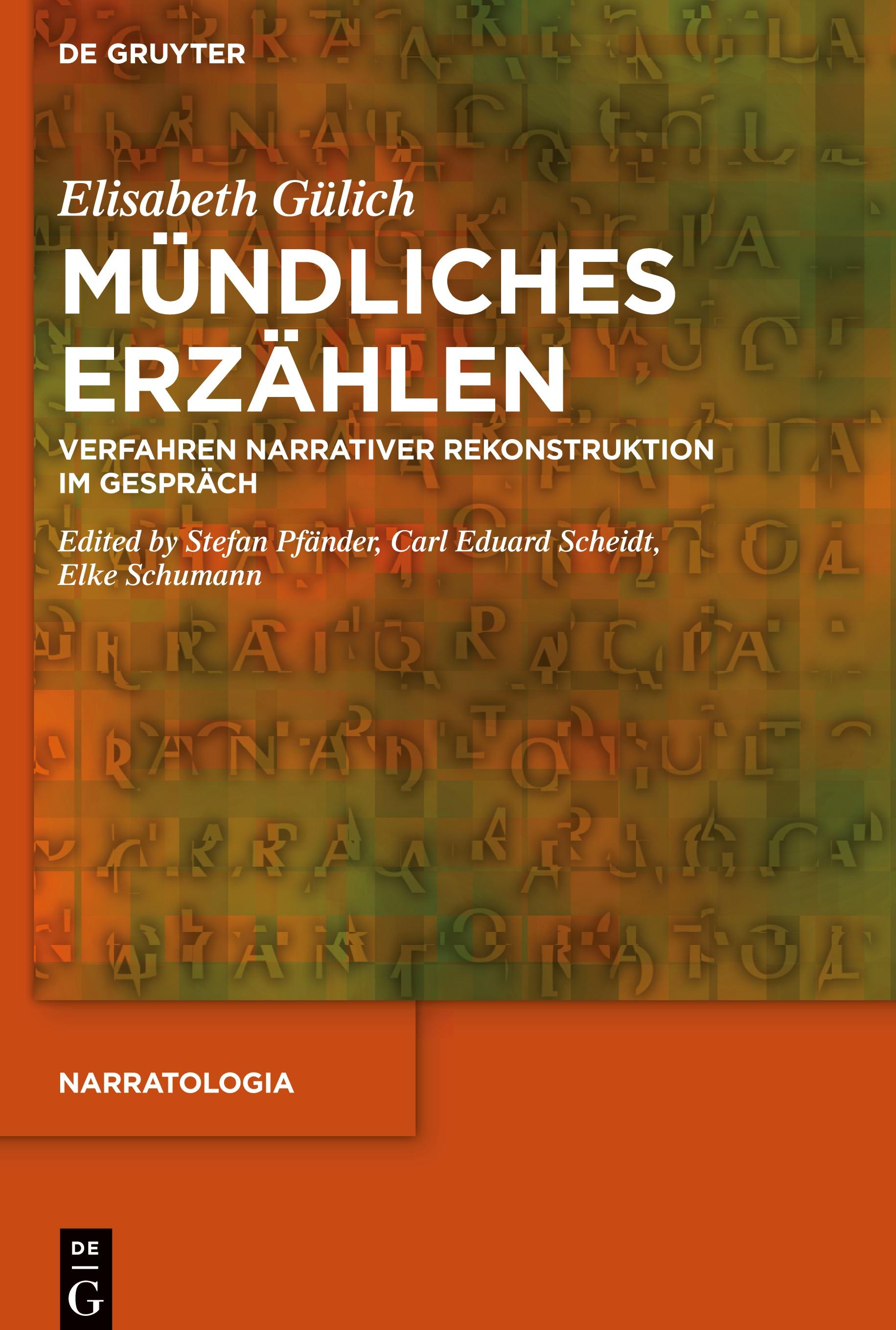 Vorderes Coverbild Mündliches Erzählen