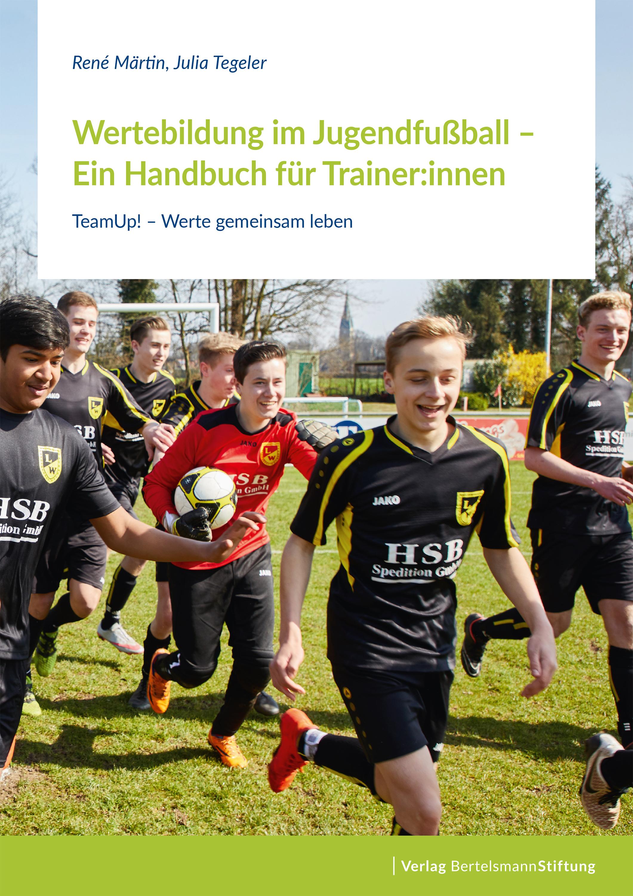 Vorderes Coverbild Wertebildung im Jugendfußball - Ein Handbuch für Trainer