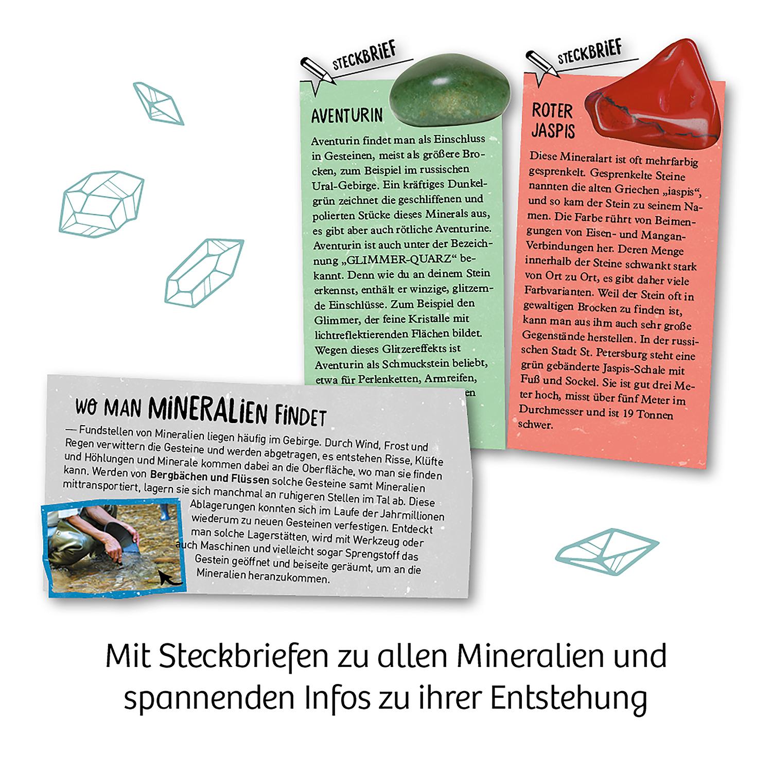 Beispielinhalt (Bild) Mineralien