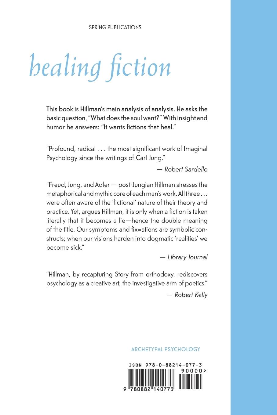 Rückseitencover Healing Fiction