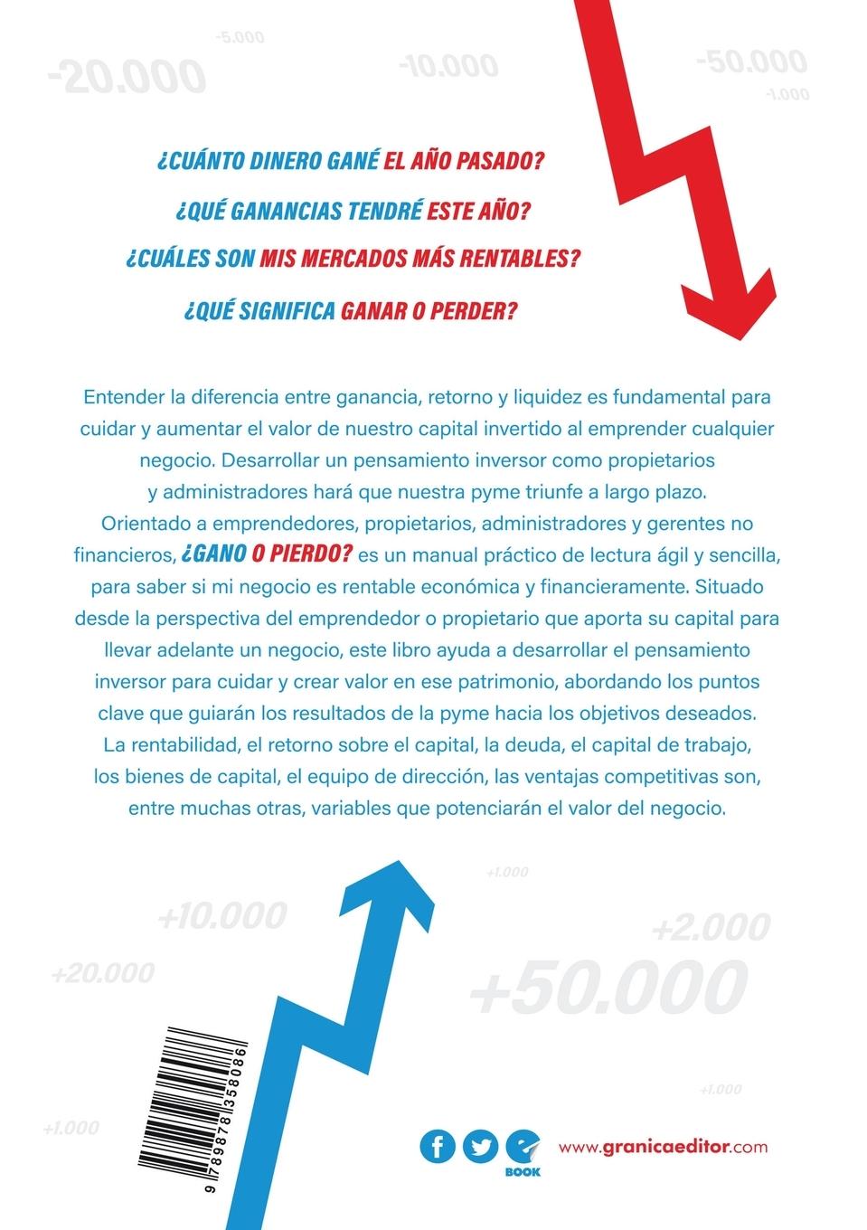 Rückseitencover ¿Gano O Pierdo?