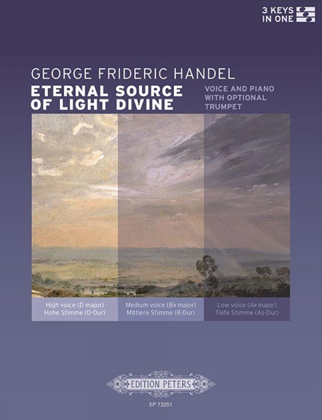 Vorderes Coverbild Eternal Source of Light Divine (für Gesang und Klavier / Orgel mit optionaler Trompetenstimme) (Ausgabe in drei verschiedenen Tonlagen: D-Dur / C-Dur / B-Dur)