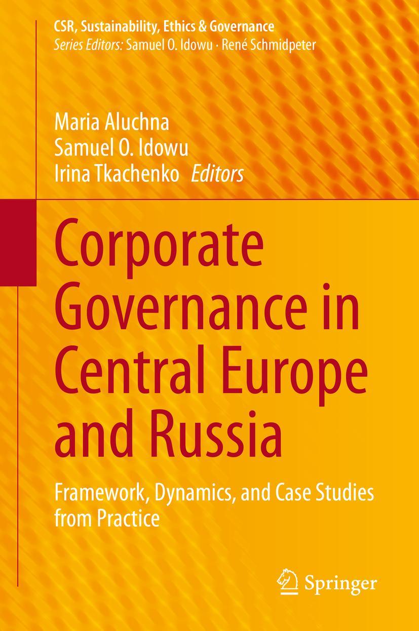 Vorderes Coverbild Corporate Governance in Central Europe and Russia