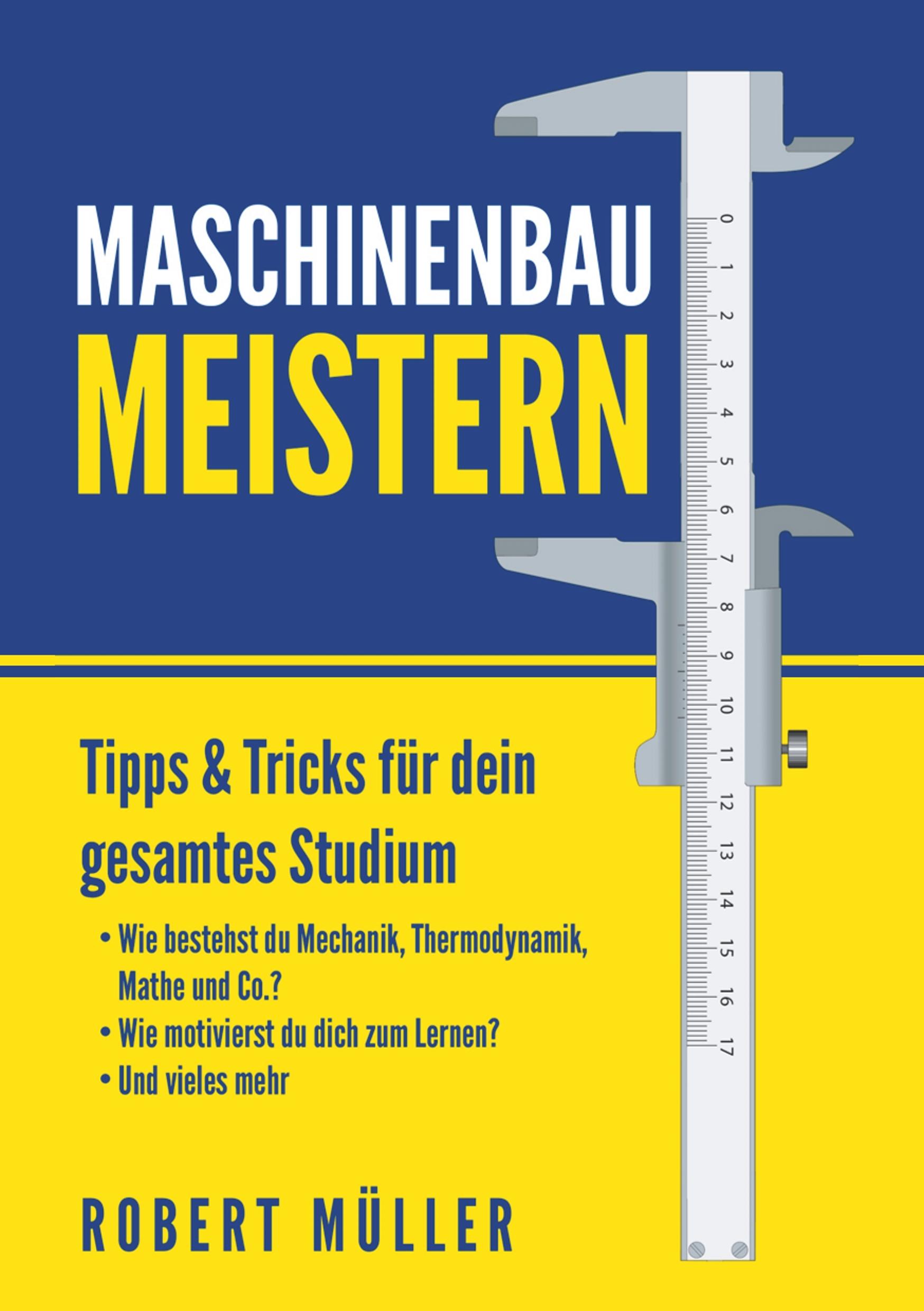 Vorderes Coverbild Maschinenbau meistern