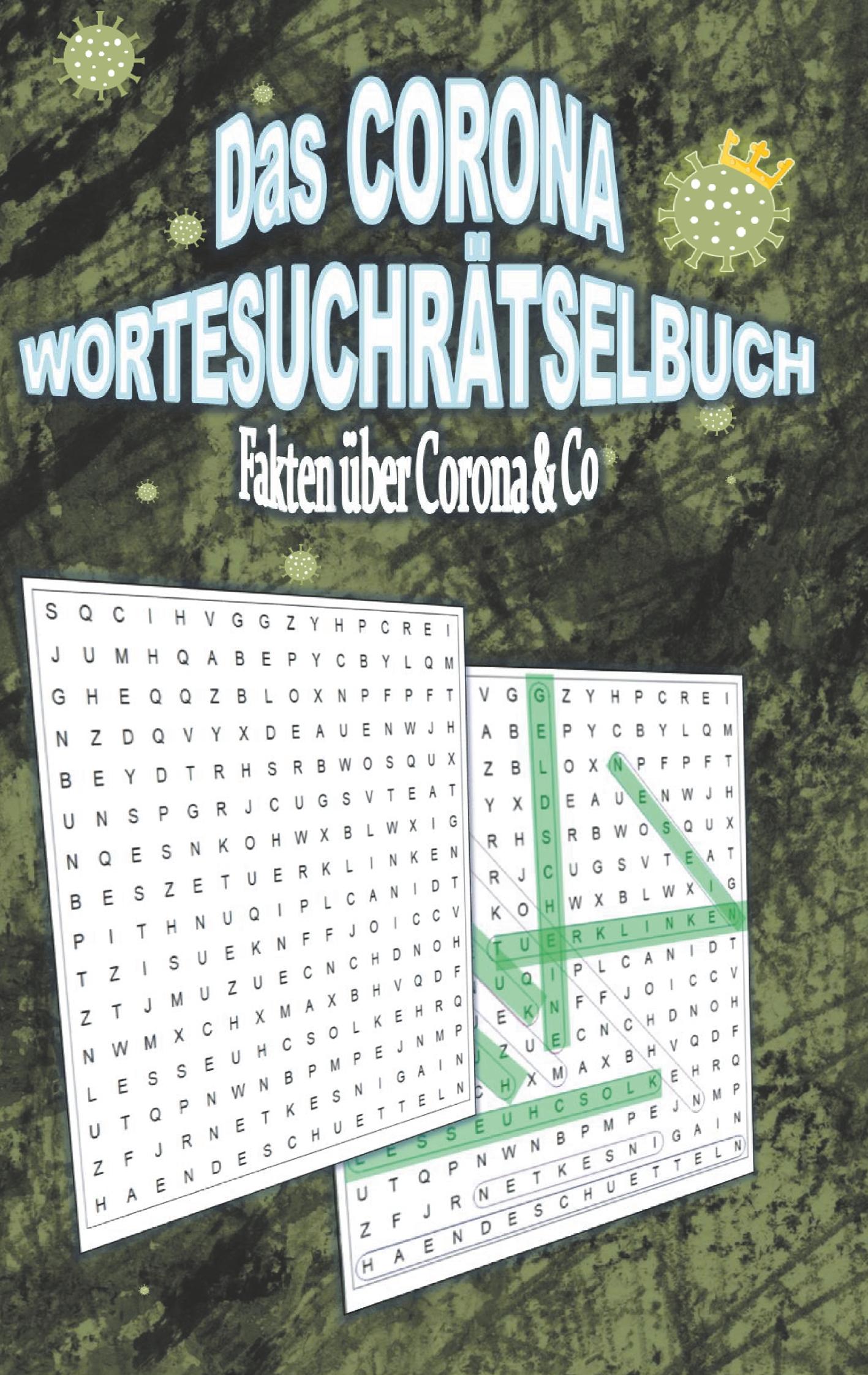 Vorderes Coverbild Das Corona Wortesuchrätselbuch