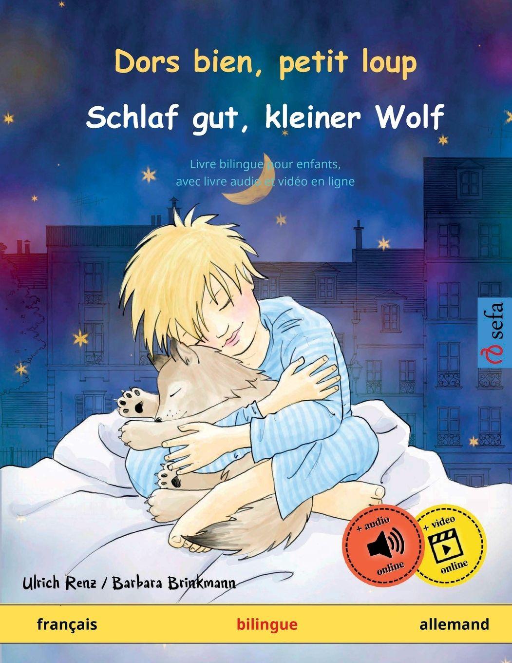 Vorderes Coverbild Dors bien, petit loup - Schlaf gut, kleiner Wolf (français - allemand)