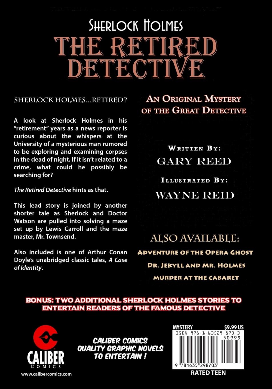 Rückseitencover Sherlock Holmes