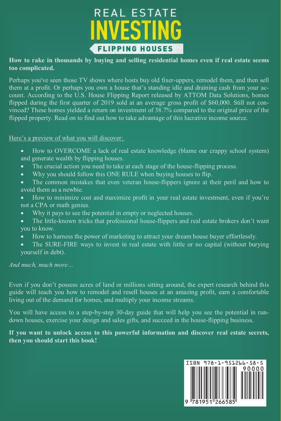 Rückseitencover Real Estate Investing