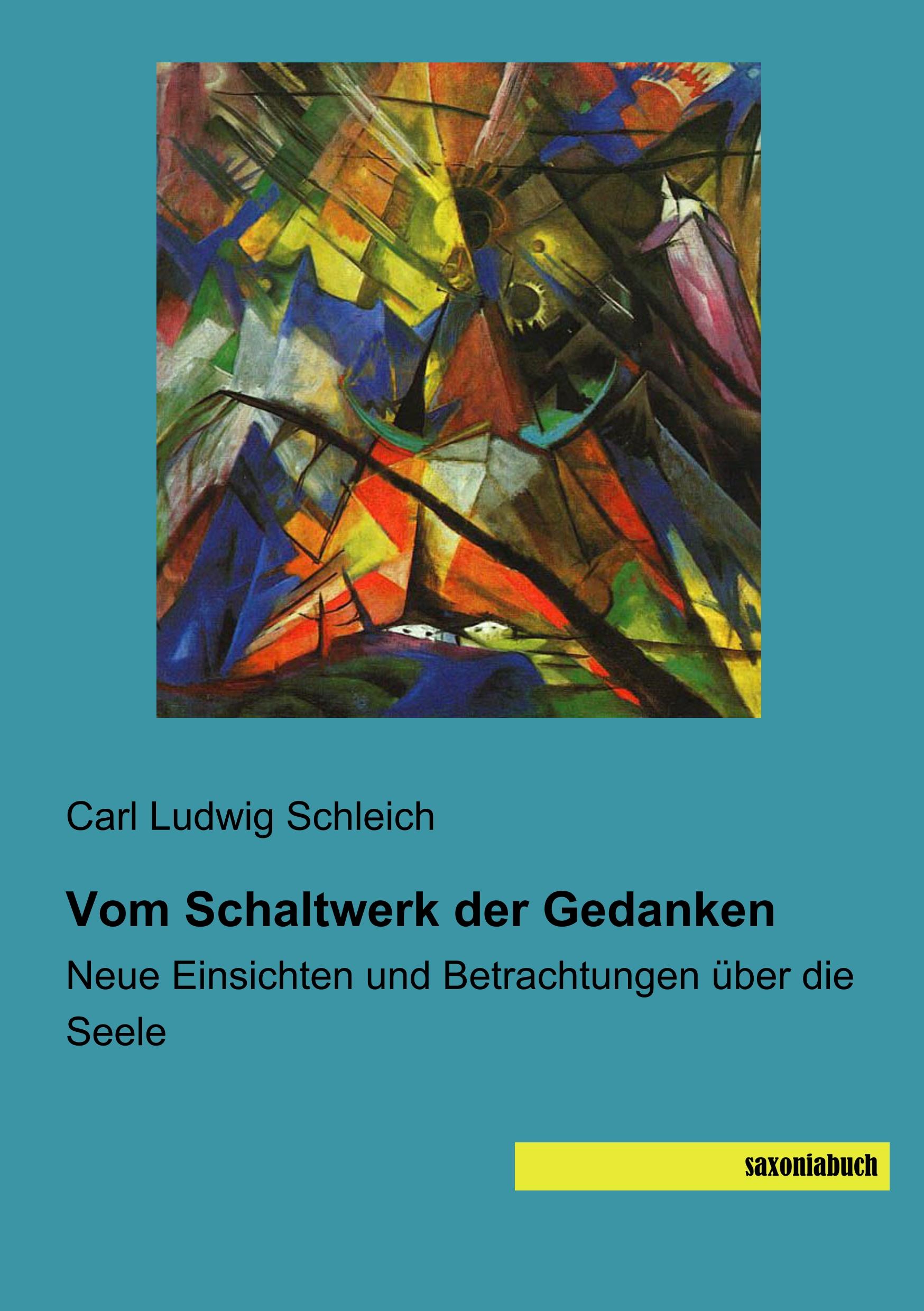 Vorderes Coverbild Vom Schaltwerk der Gedanken