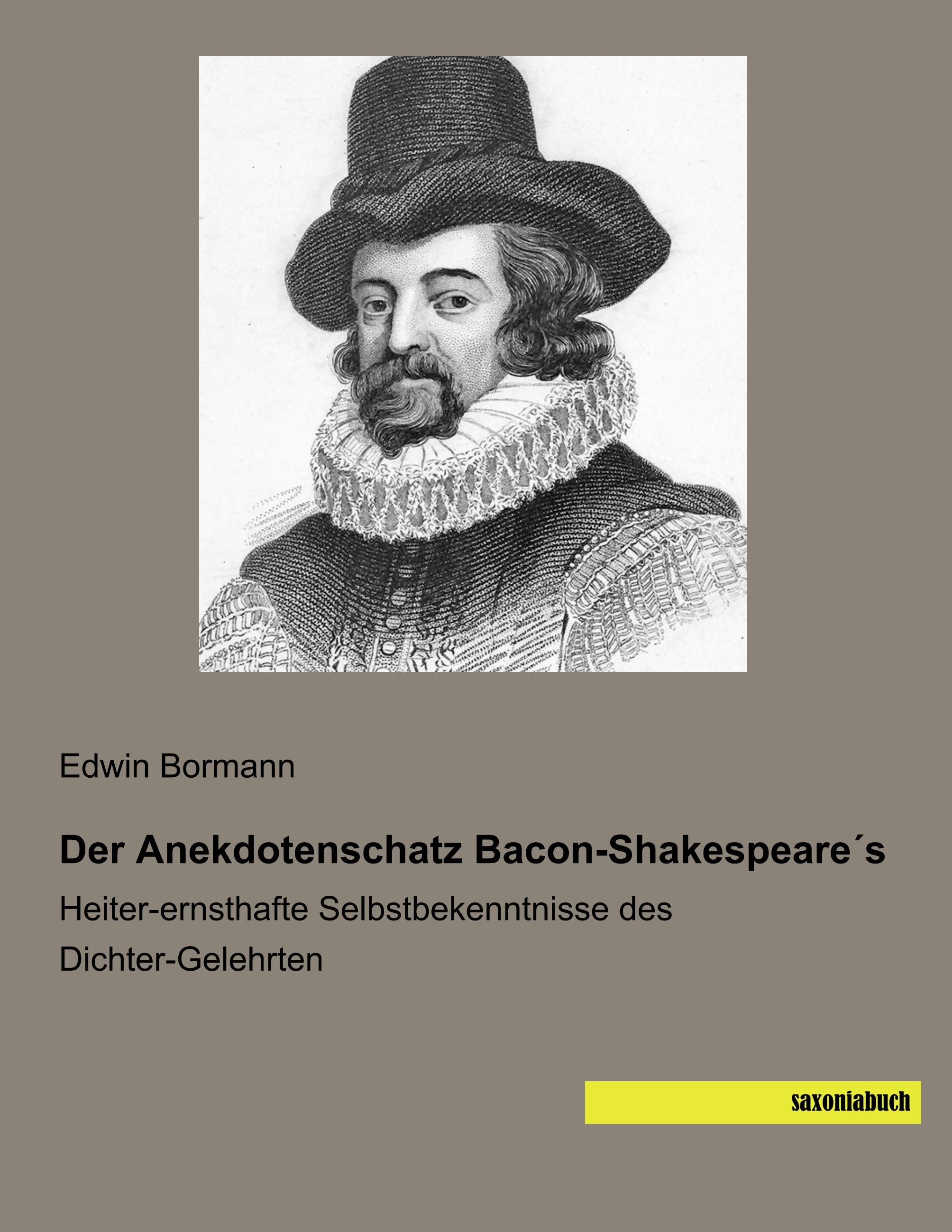 Vorderes Coverbild Der Anekdotenschatz Bacon-Shakespeare´s