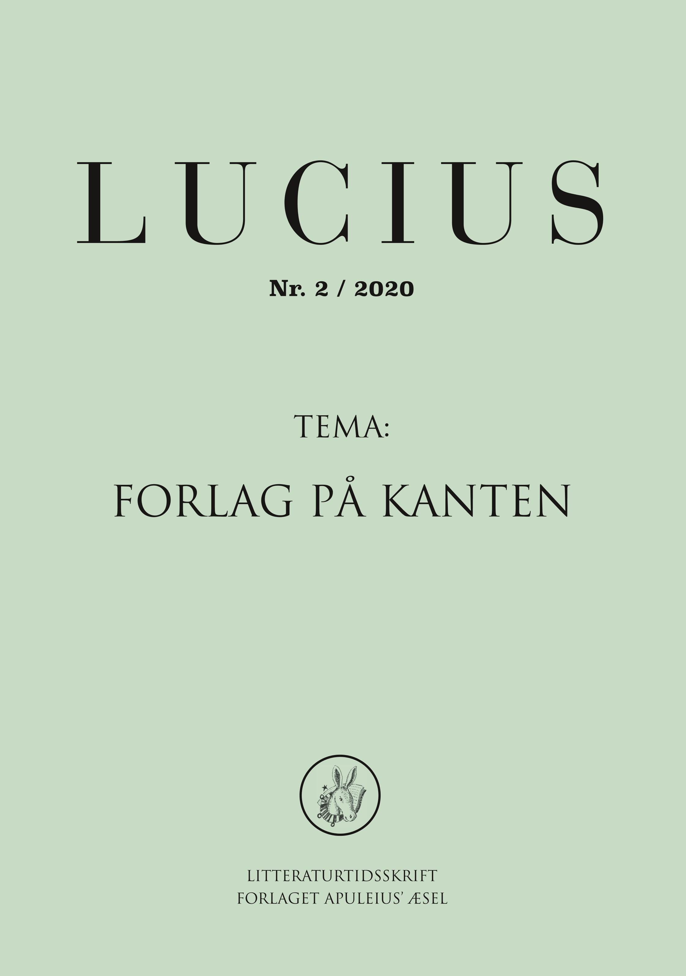 Vorderes Coverbild Lucius 2