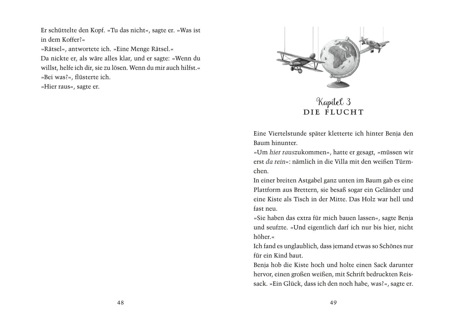 Beispielinhalt (Bild) Der Koffer der tausend Zauber