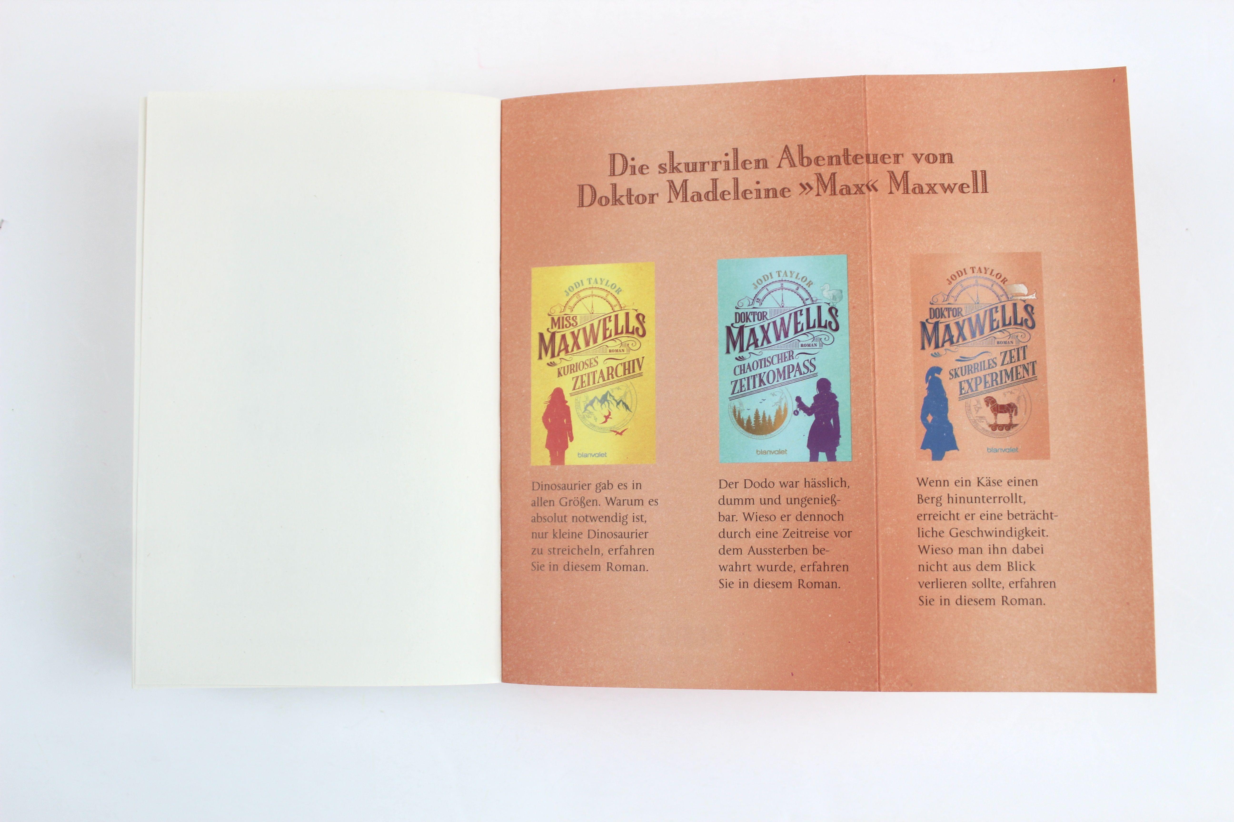 Beispielinhalt (Bild) Doktor Maxwells skurriles Zeitexperiment