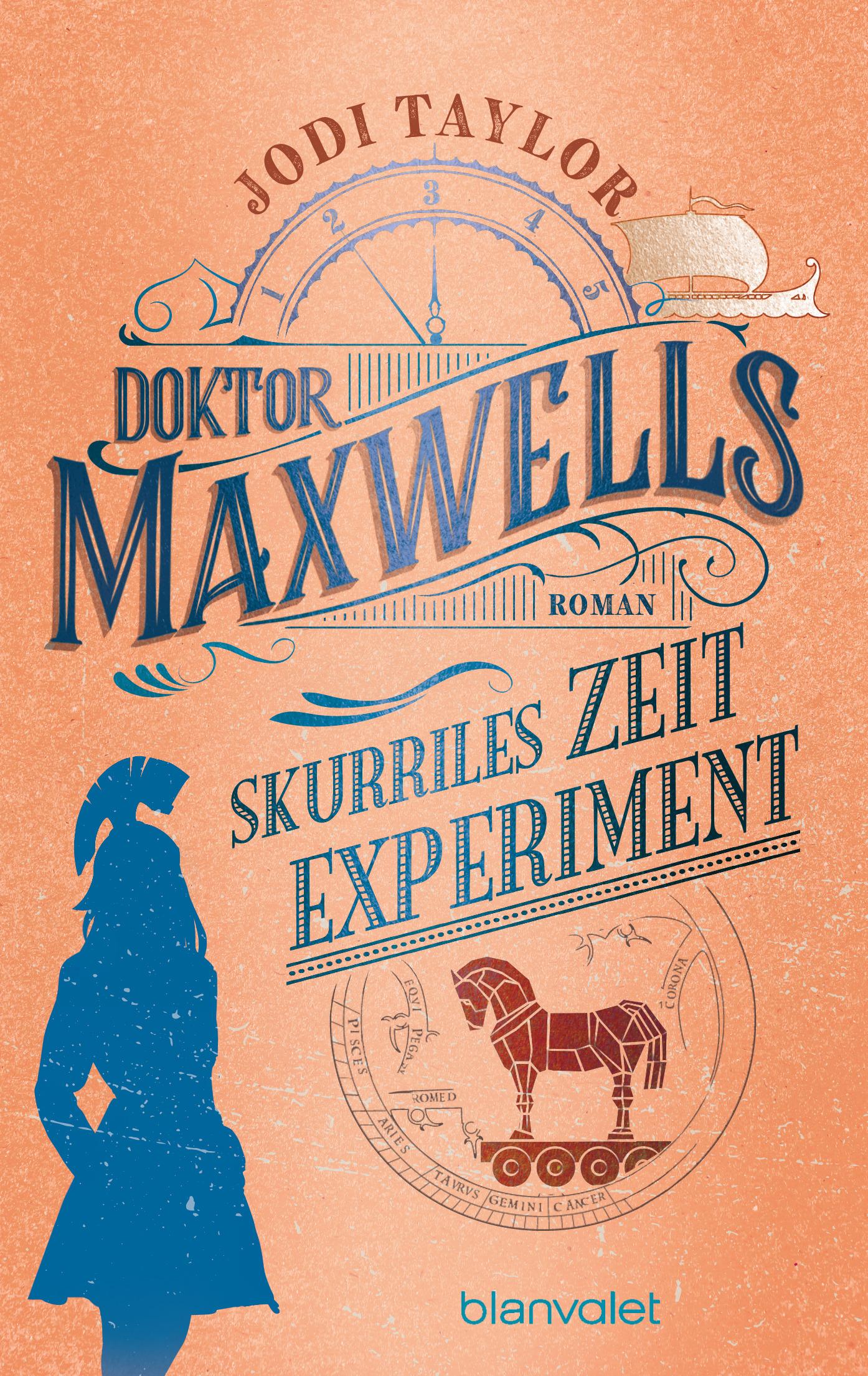 Vorderes Coverbild Doktor Maxwells skurriles Zeitexperiment