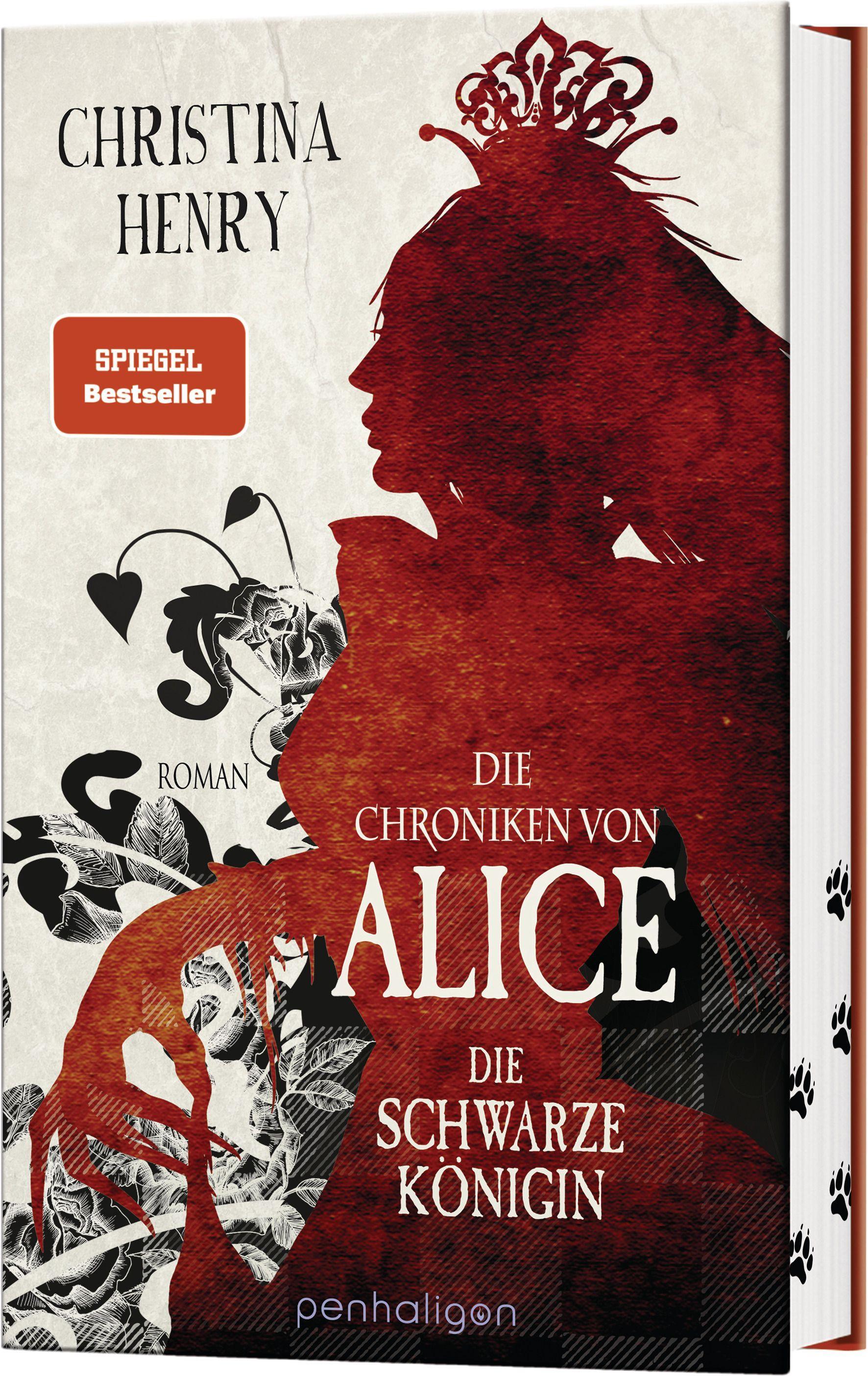 Vorderes Coverbild Die Chroniken von Alice - Die Schwarze Königin