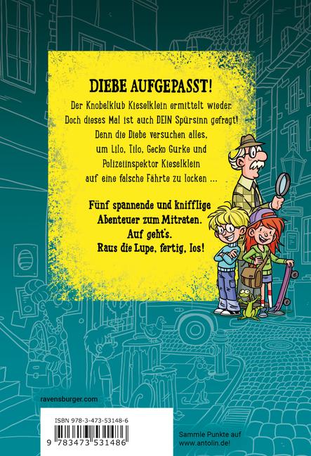 Beispielinhalt (Bild) Schnapp den Dieb! Spannende Rätselkrimis zum Mitraten