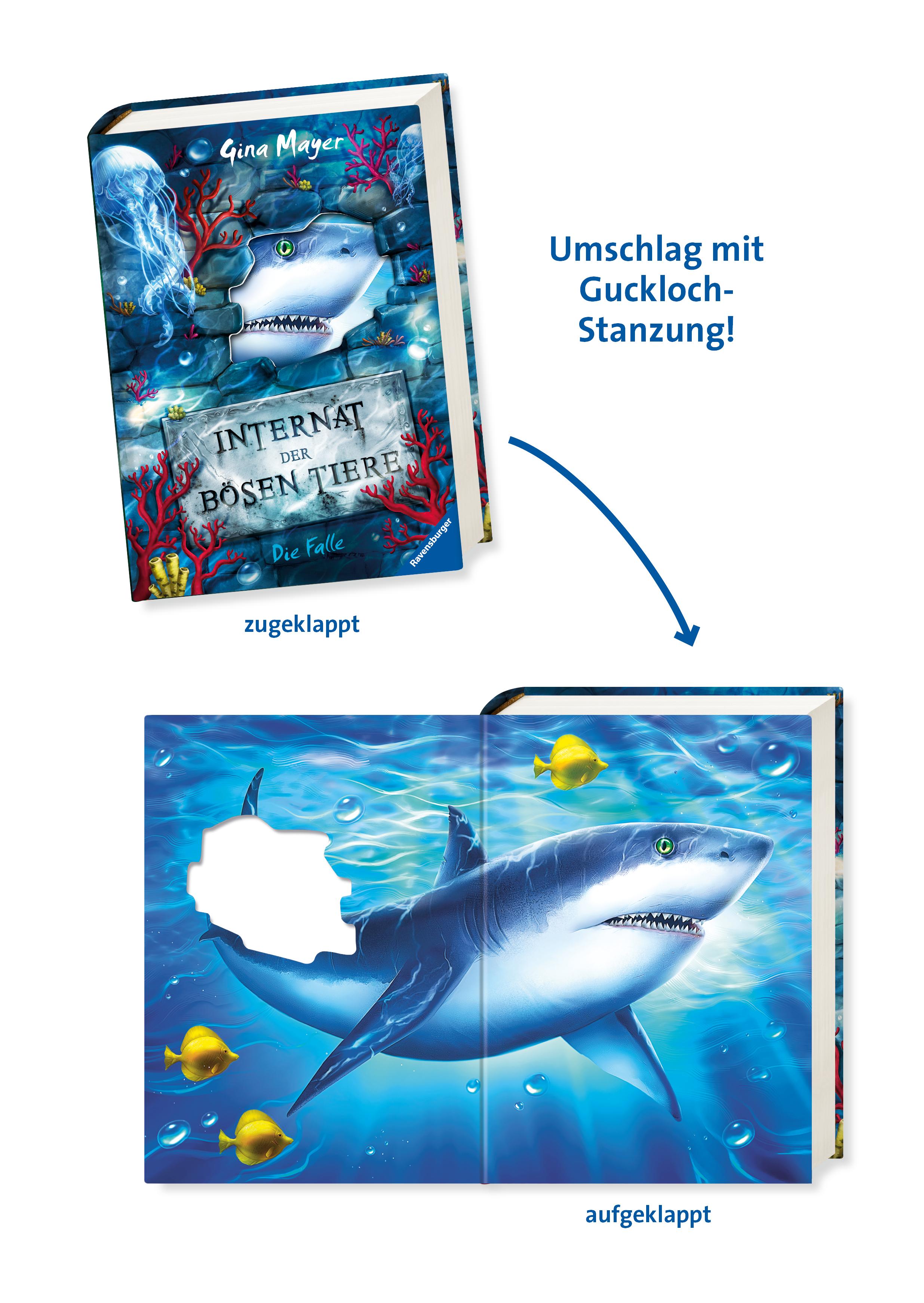 Beispielinhalt (Bild) Internat der bösen Tiere, Band 2: Die Falle