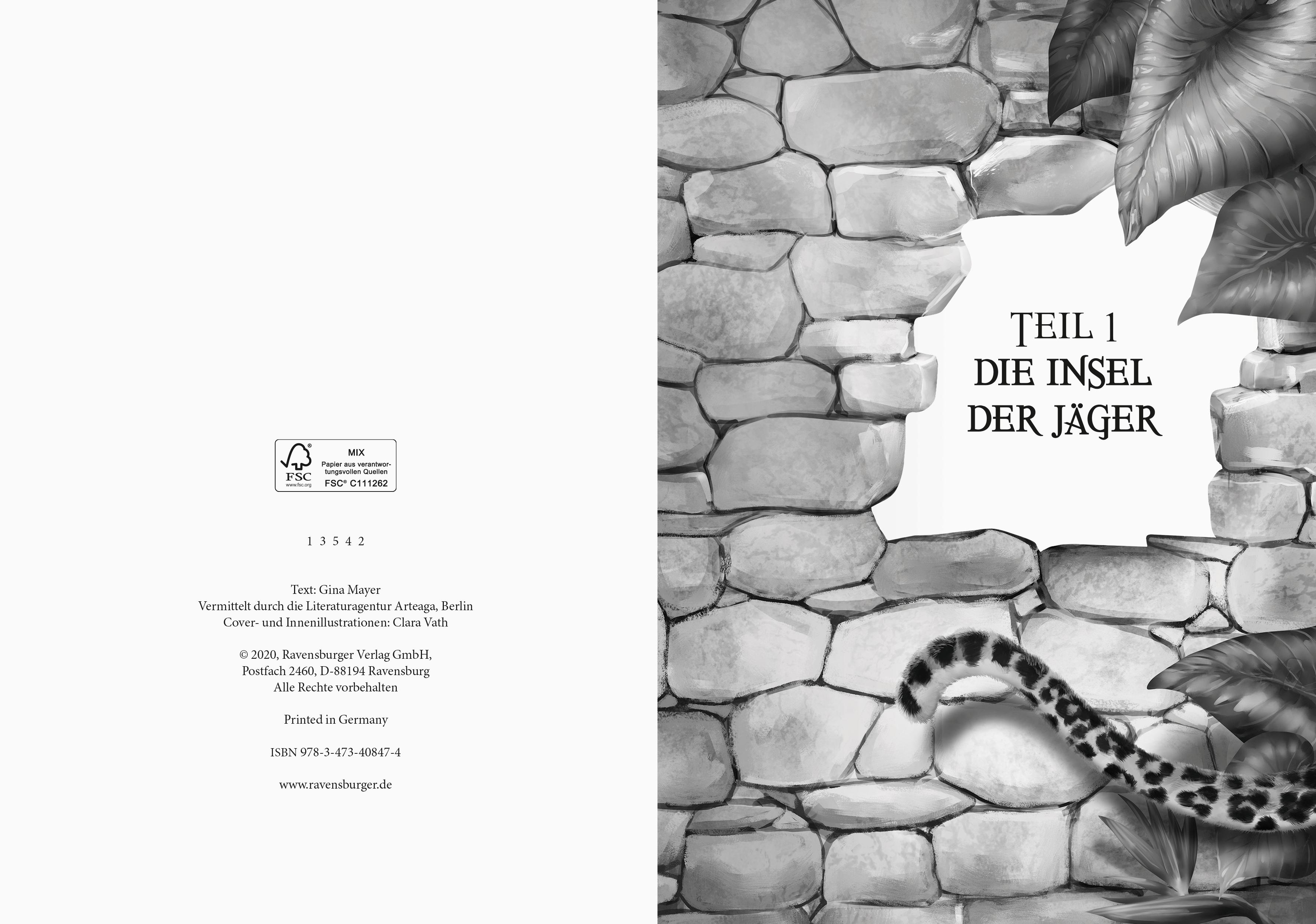 Beispielinhalt (Bild) Internat der bösen Tiere, Band 2: Die Falle