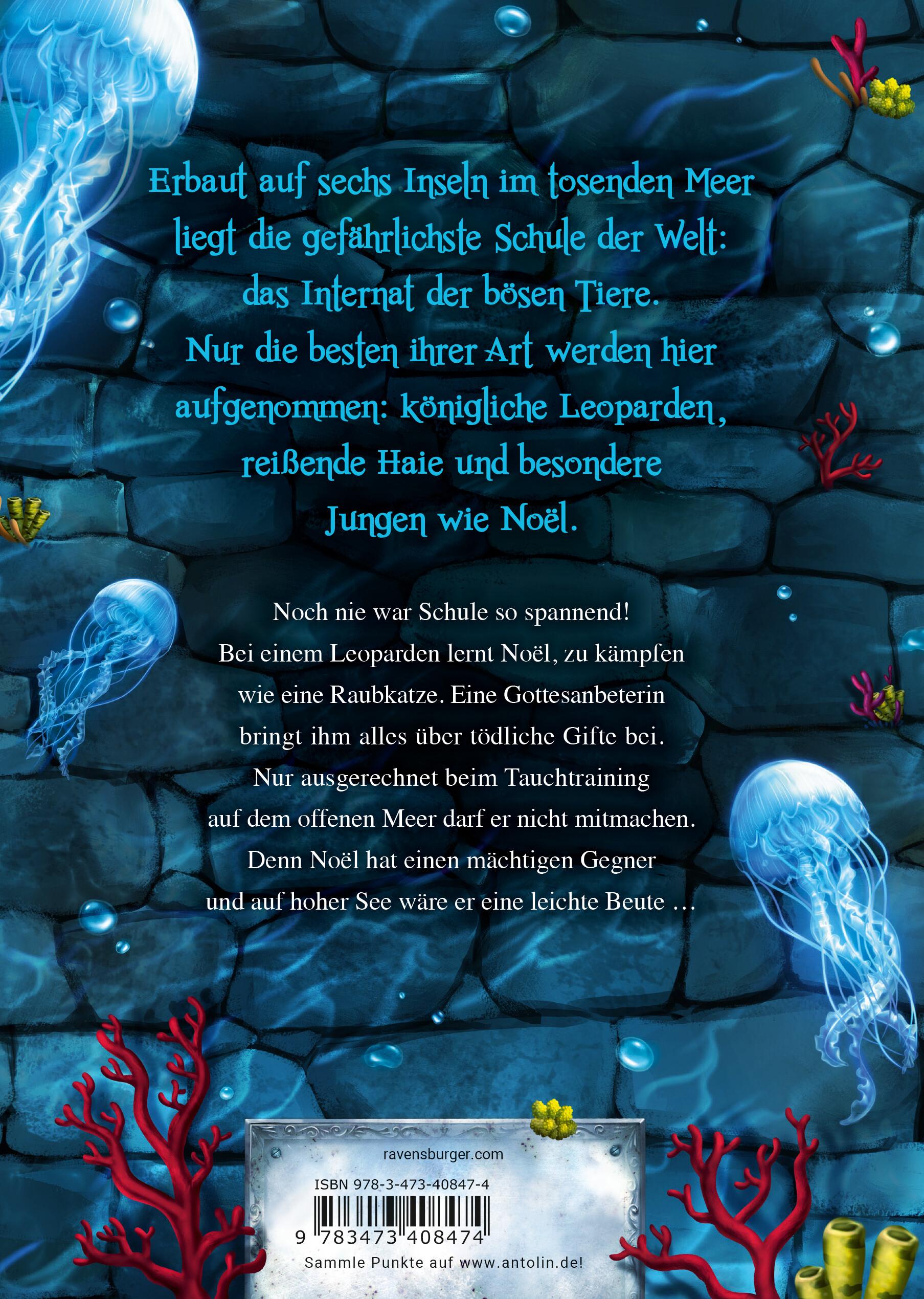 Rückseitencover Internat der bösen Tiere, Band 2: Die Falle