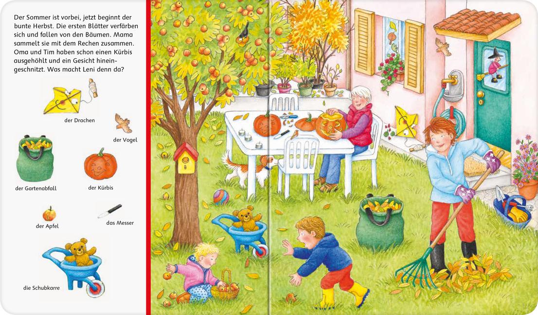 Beispielinhalt (Bild) Sachen suchen: Im Herbst