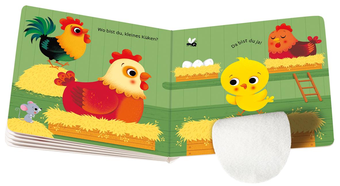 Beispielinhalt (Bild) Wo bist du, kleines Küken?