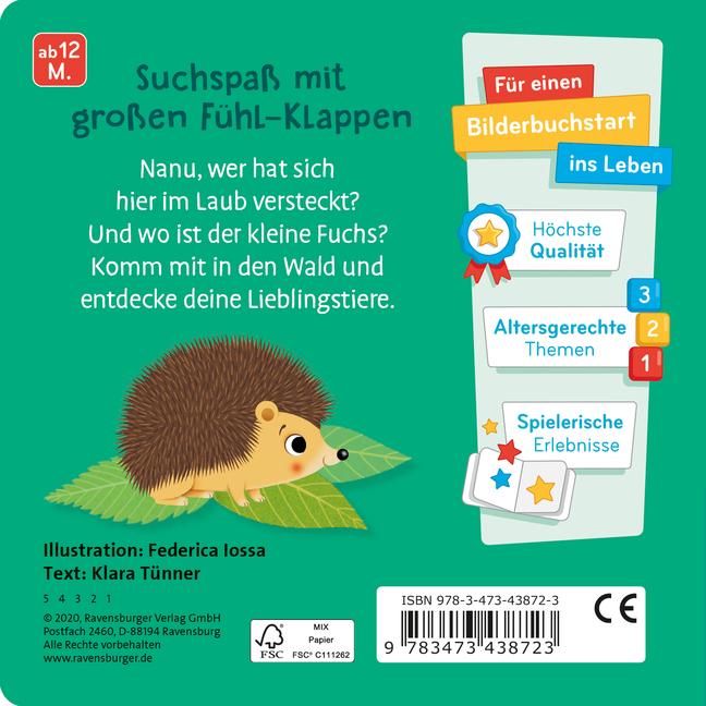 Beispielinhalt (Bild) Wo bist du, kleiner Fuchs?