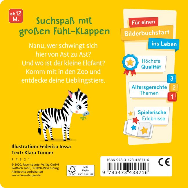 Beispielinhalt (Bild) Wo bist du, kleiner Elefant?