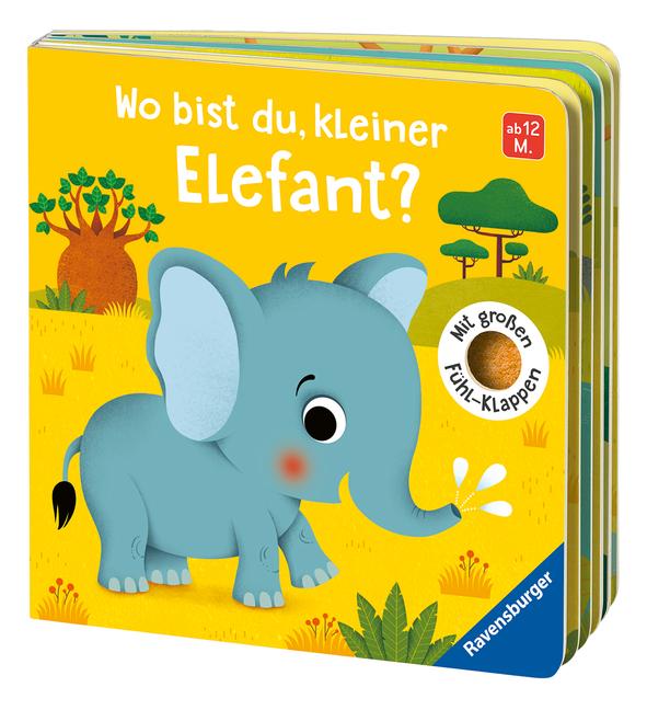 Beispielinhalt (Bild) Wo bist du, kleiner Elefant?