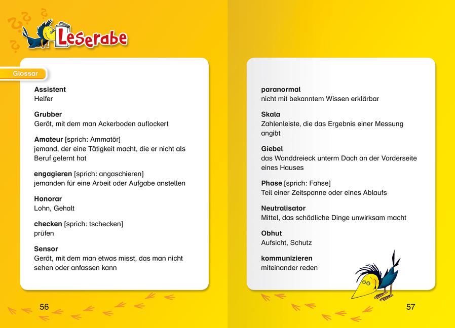 Beispielinhalt (Bild) Leserabe - 3. Lesestufe: Henry & Hobbs. Geisterjäger
